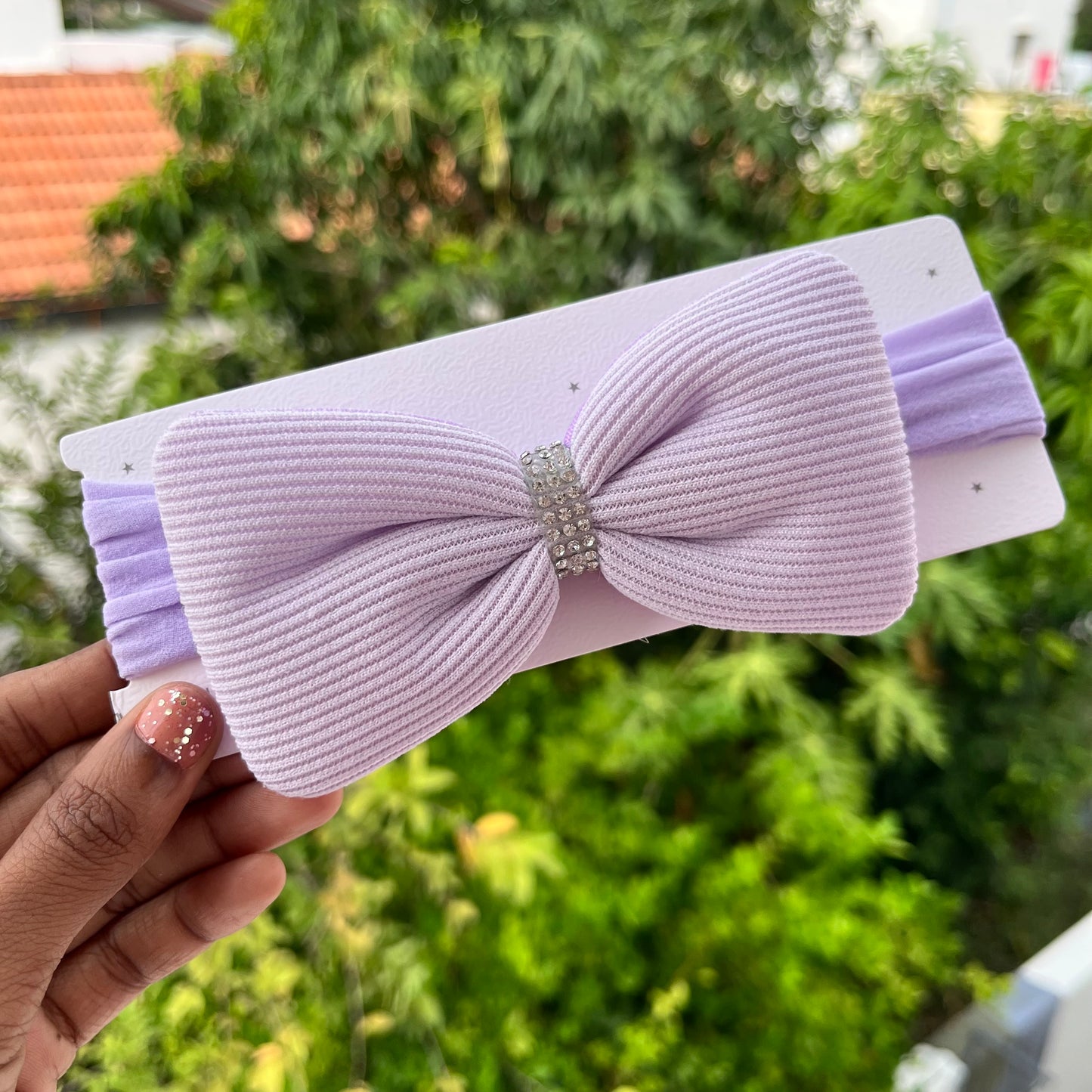 Lace Bow Headband