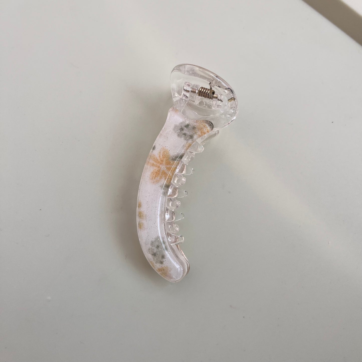 Shimmery Banana Clips
