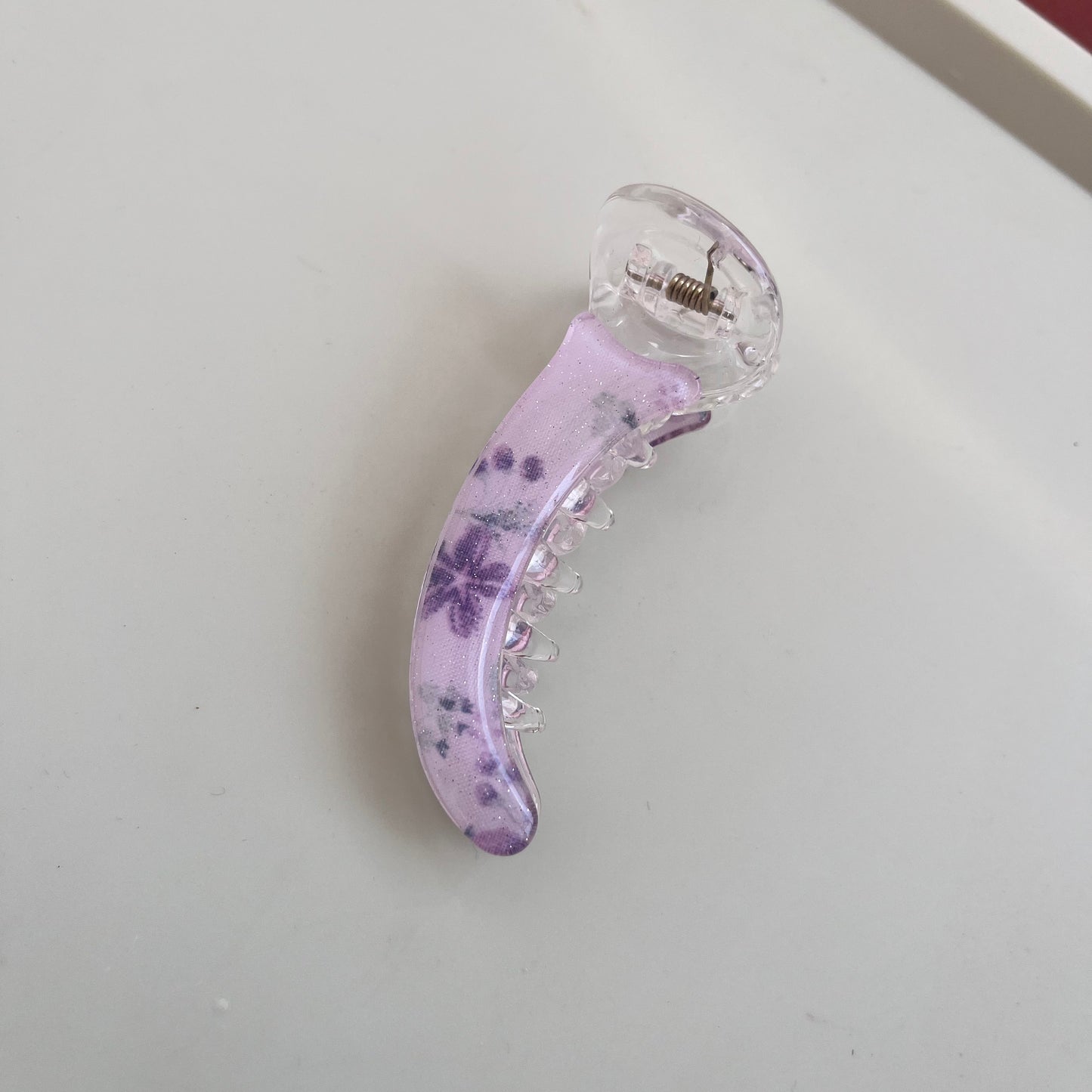 Shimmery Banana Clips