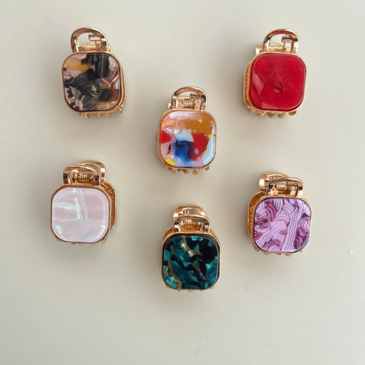Marble Hair Claw - Square - Kaithogai