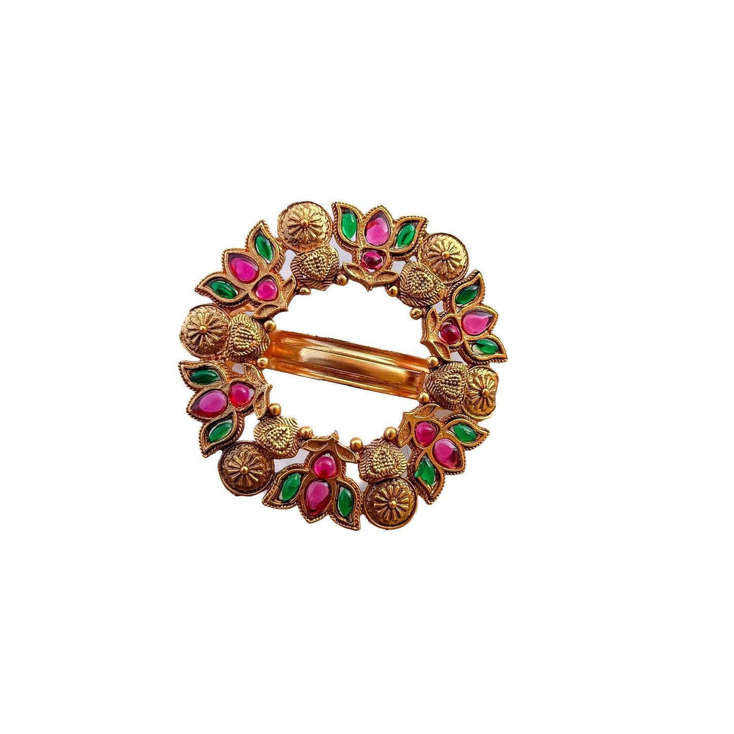 Floral Kemp Barrette