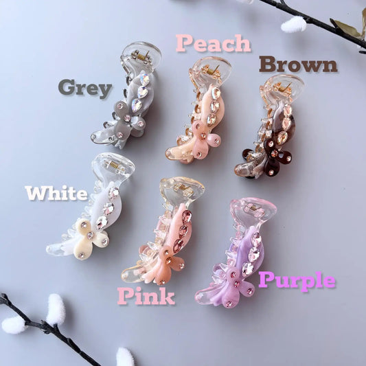 Luxe Butterfly Banana Clip (8cm)