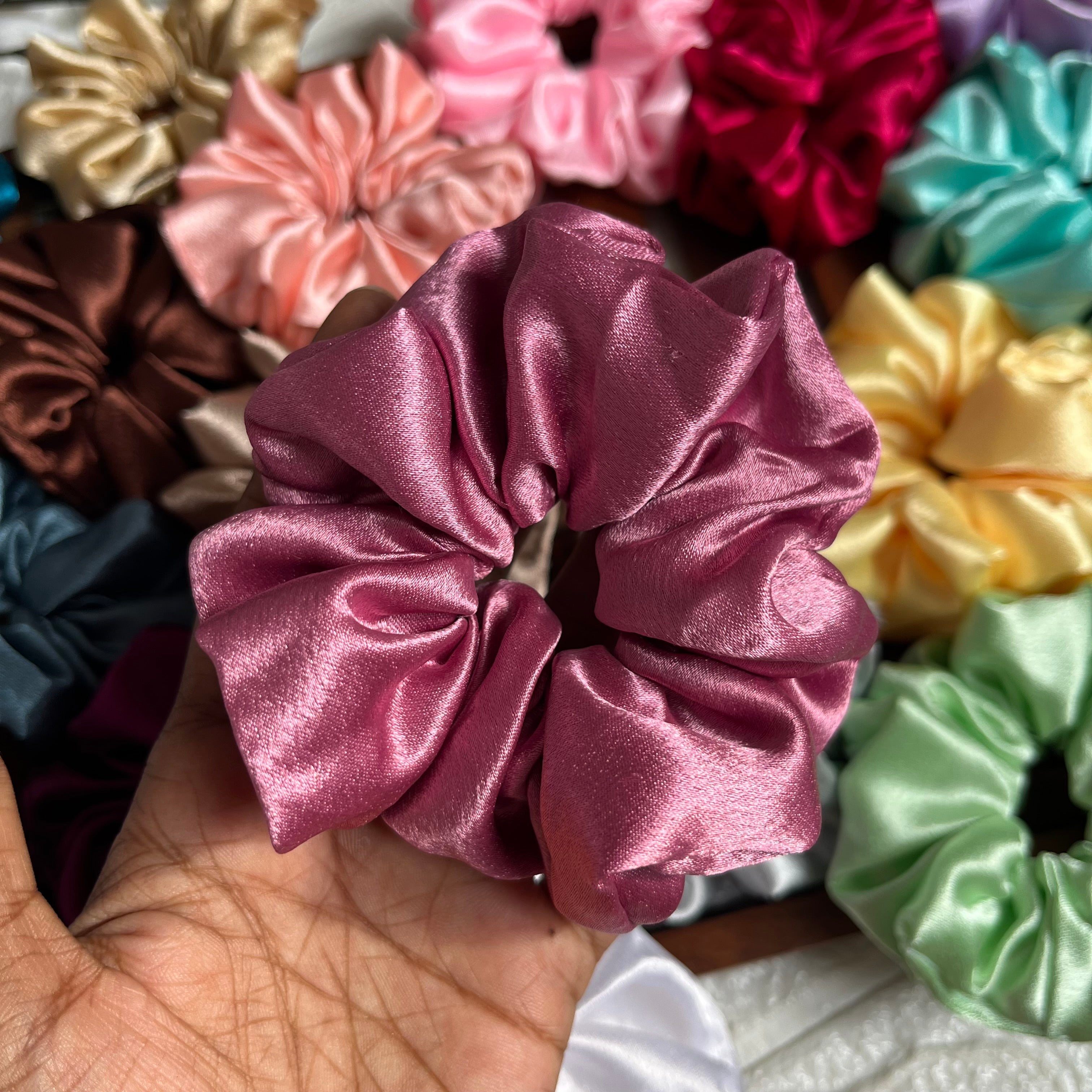 Premium Satin Scrunchie – Smooth & Shine