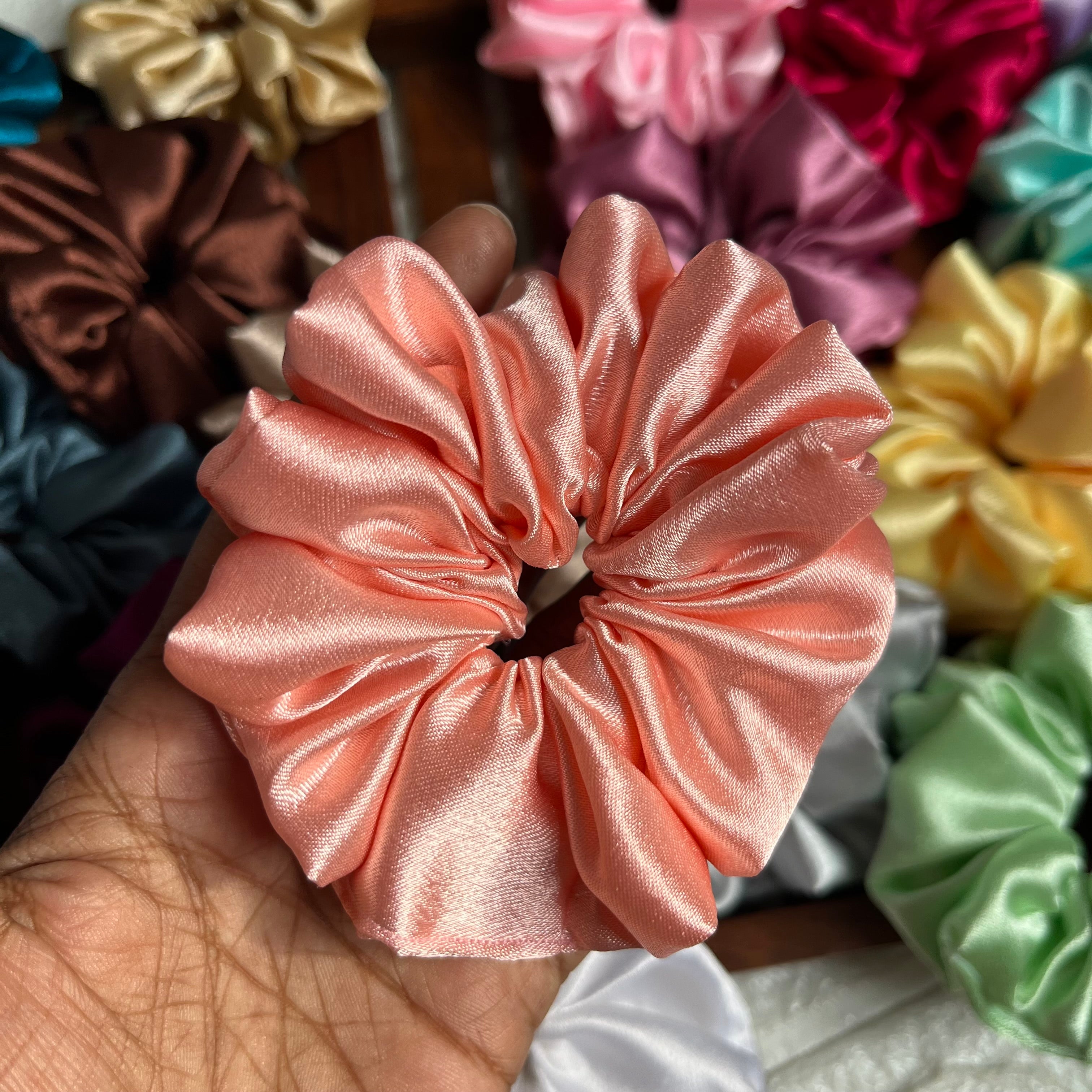 Premium Satin Scrunchie – Smooth & Shine