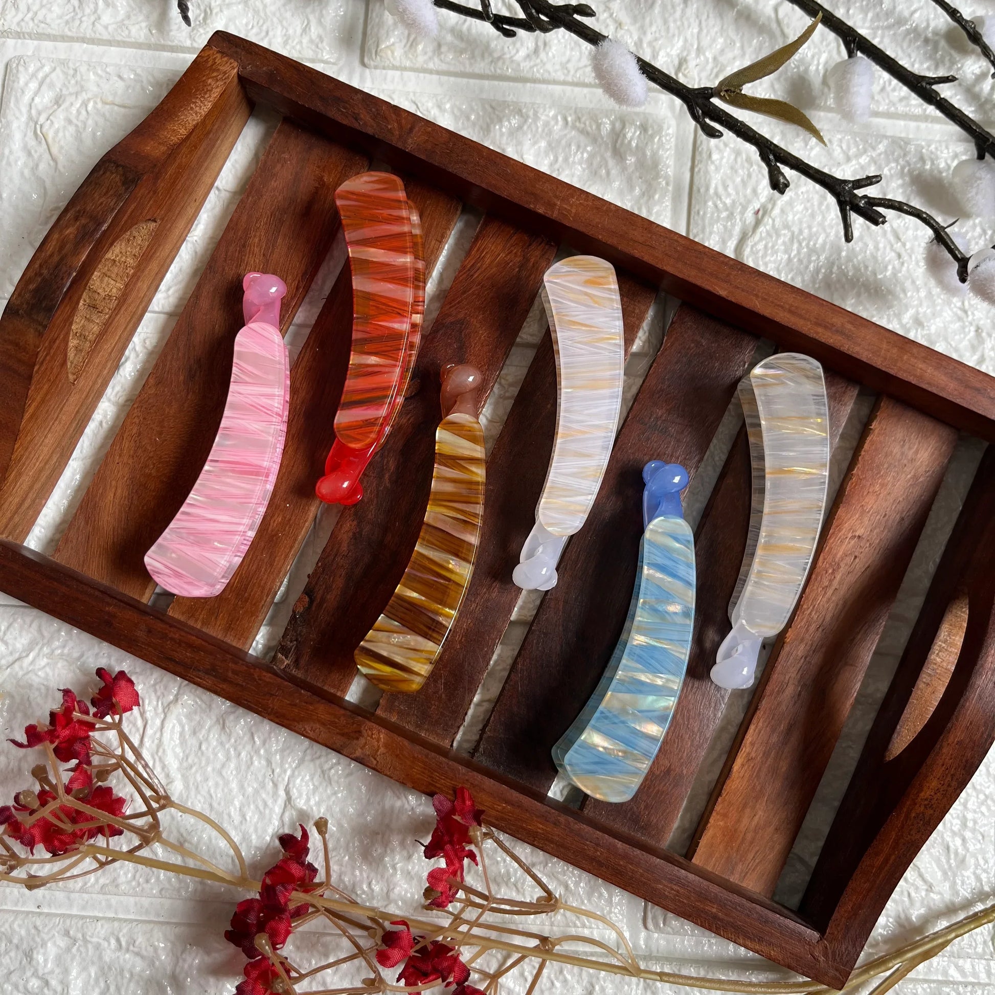 Luxe Ripple Banana Clip - Kaithogai