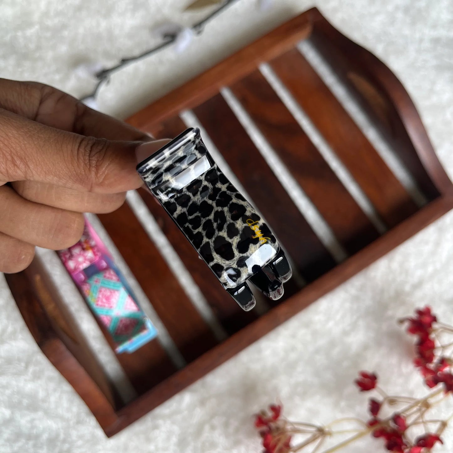 Printed Catch Clip - M - Kaithogai