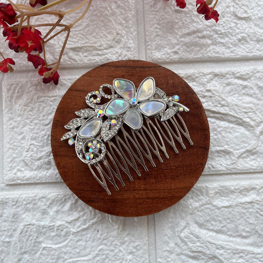 Moonstone Hair Comb