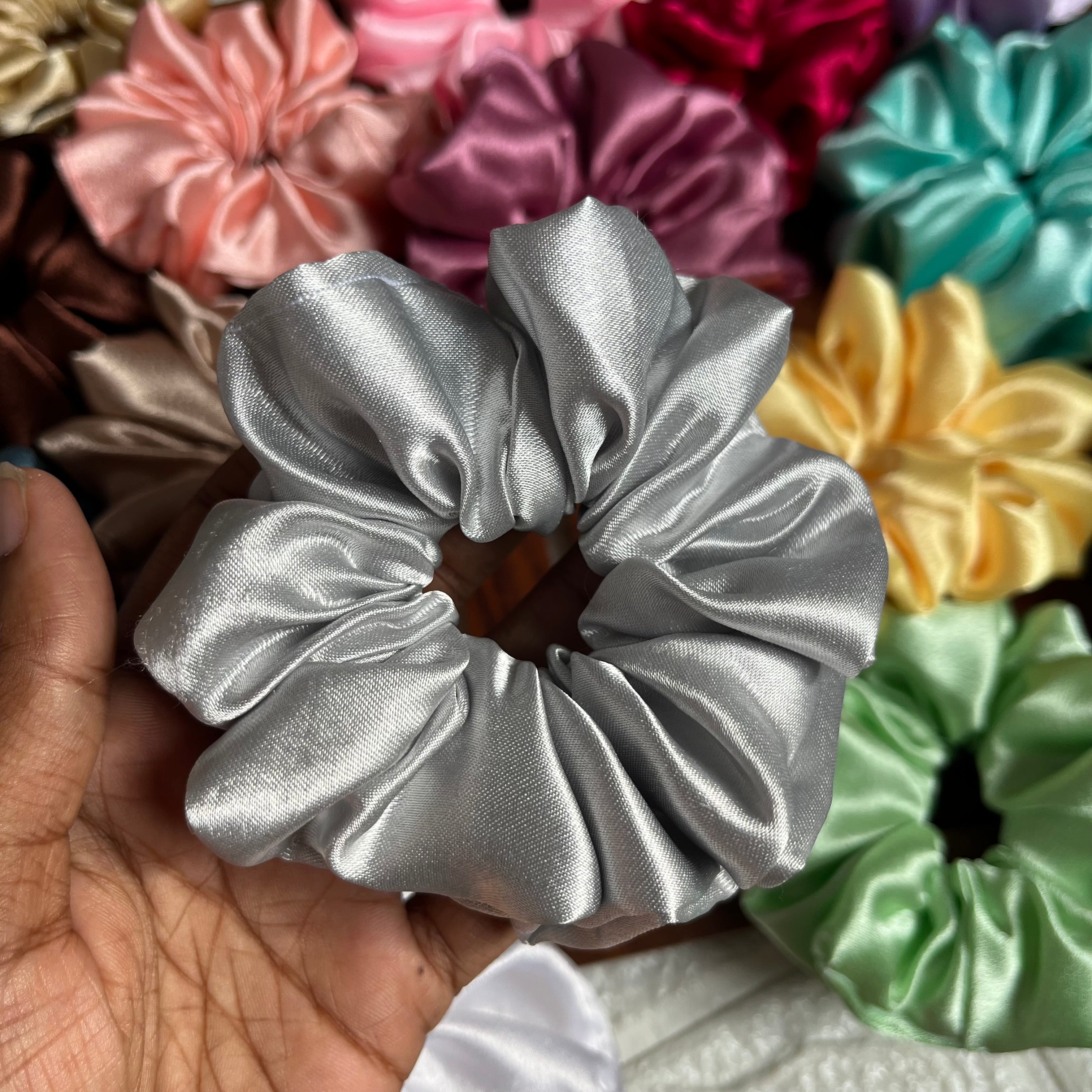Premium Satin Scrunchie – Smooth & Shine
