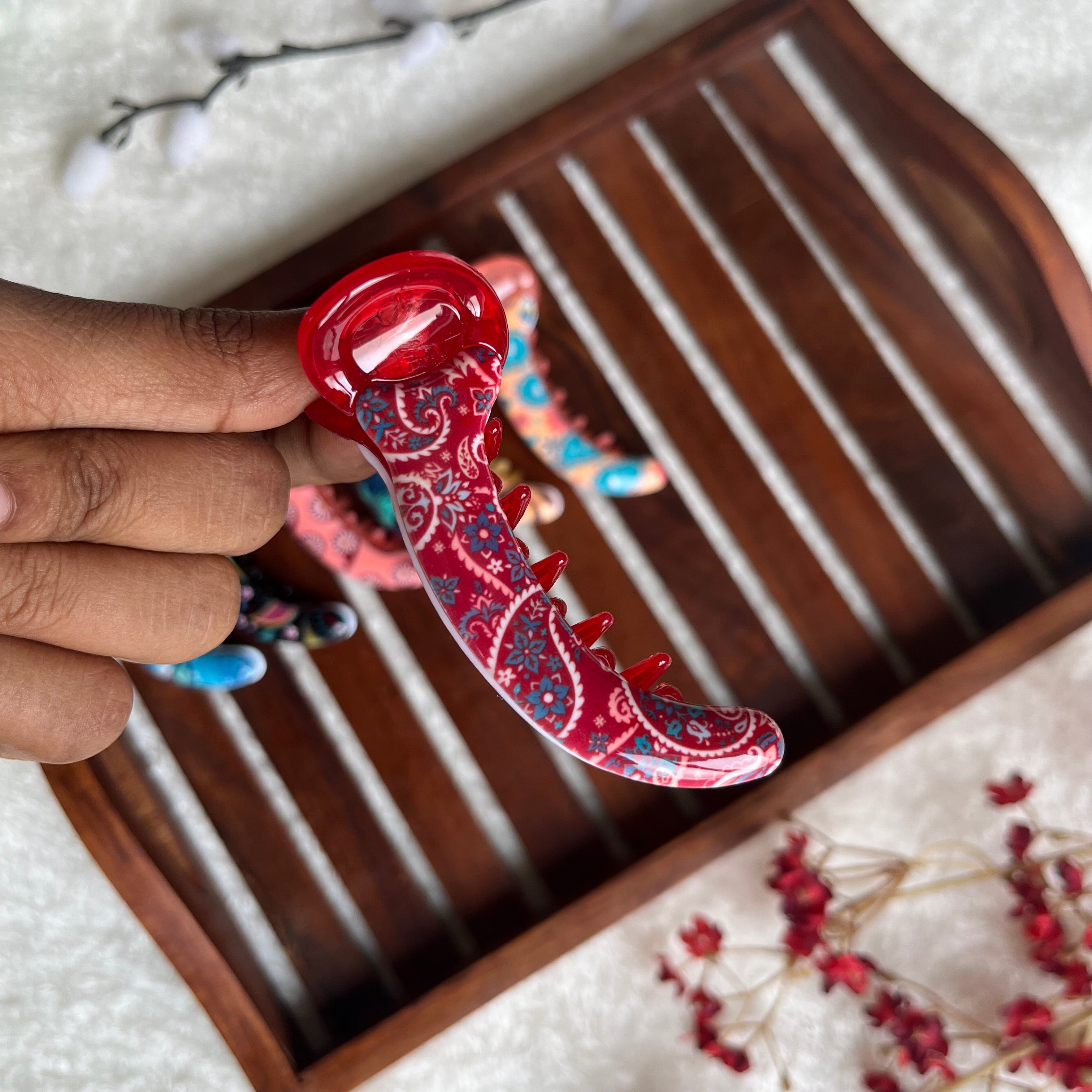 Printed Banana Clip - M