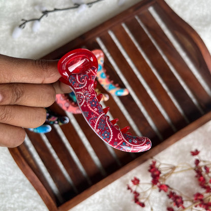 Printed Banana Clip - M - Kaithogai