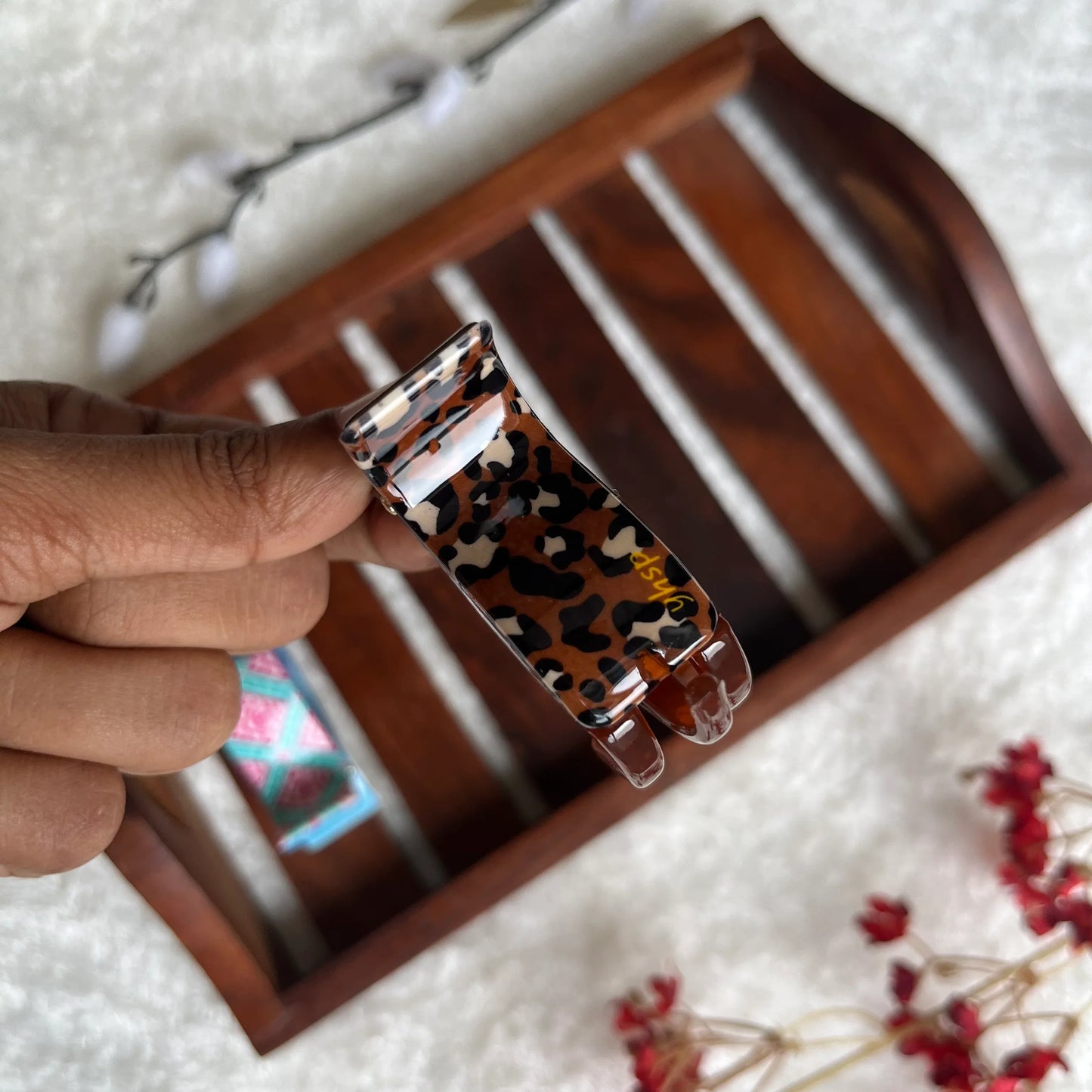 Printed Catch Clip - M - Kaithogai