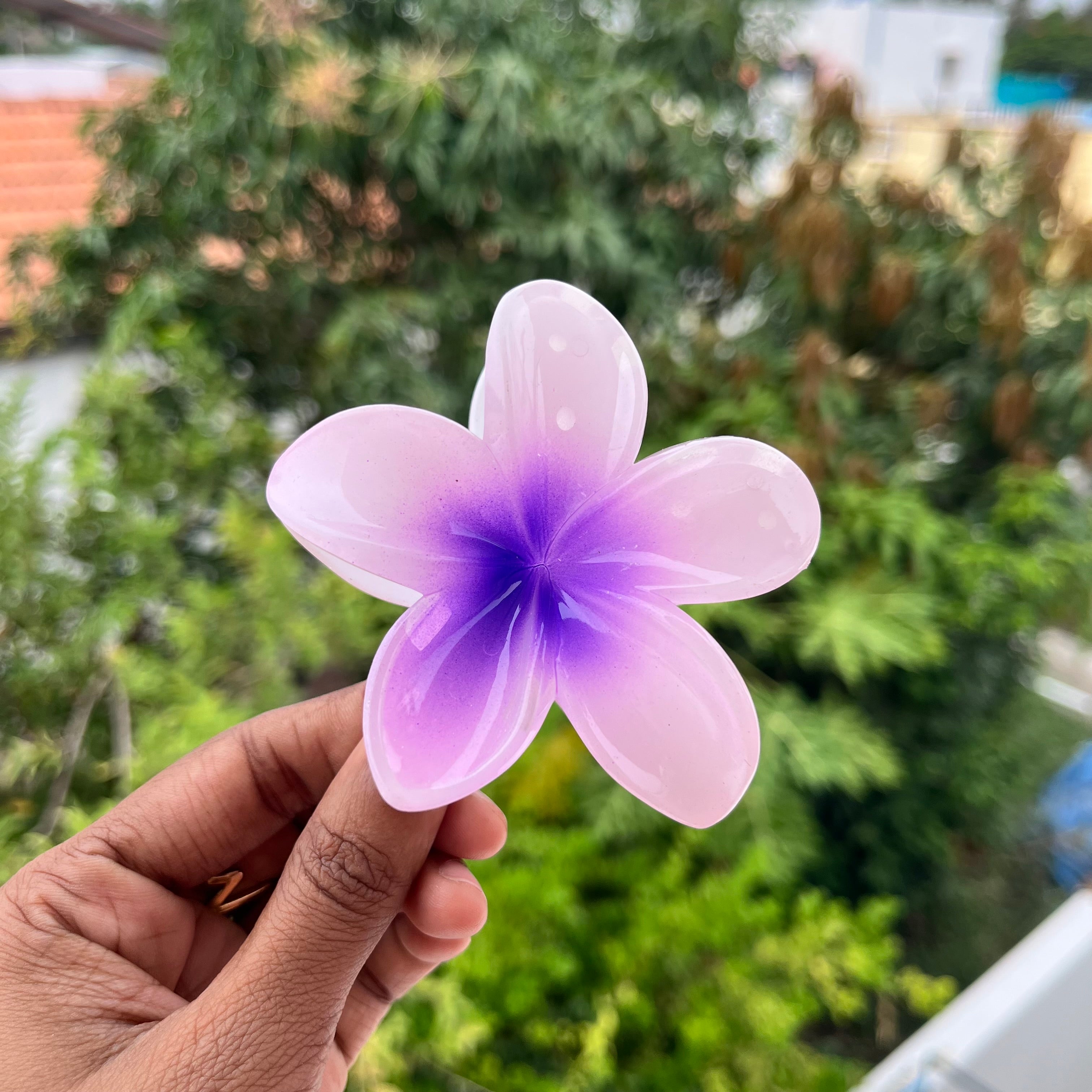 Flower Hair Claw - Large