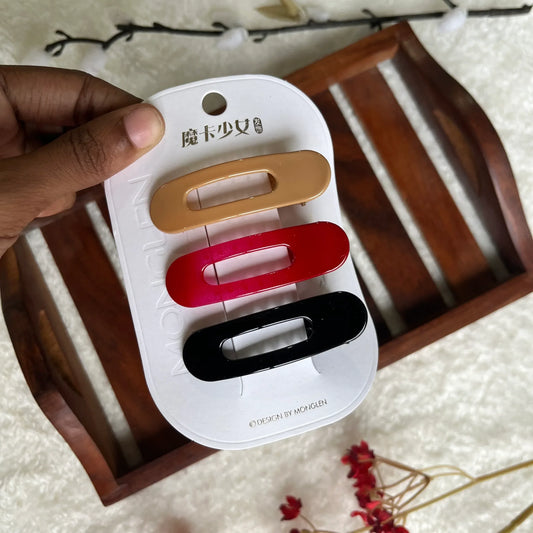 Everyday Oval Clips - Kaithogai