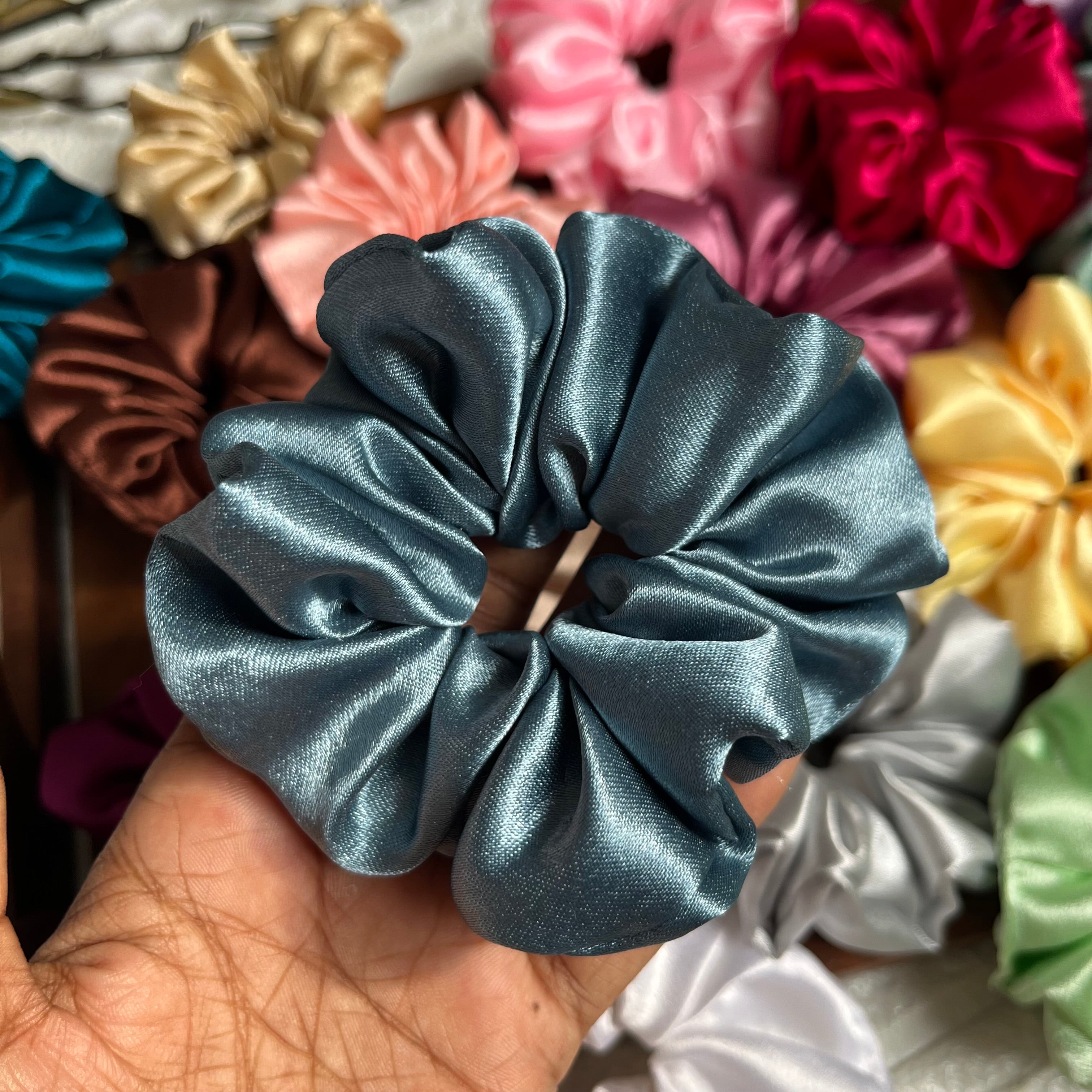 Premium Satin Scrunchie – Smooth & Shine