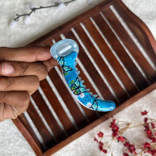 Printed Banana Clip - M - Kaithogai