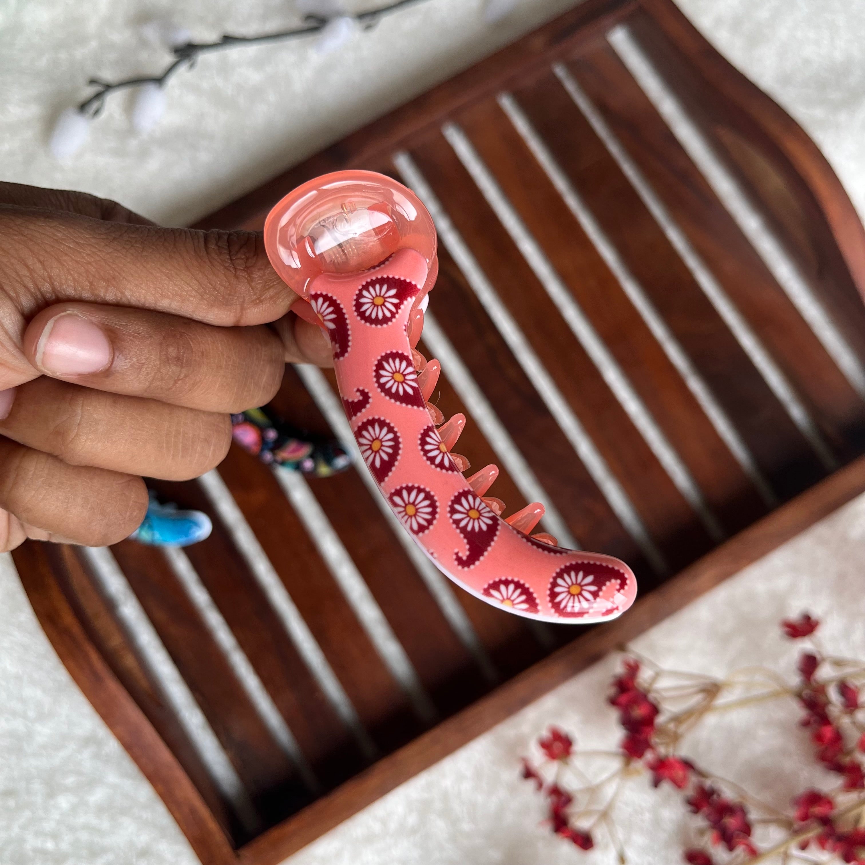 Printed Banana Clip - M