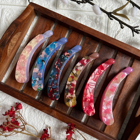 Bloom Confetti Banana Clip - Kaithogai