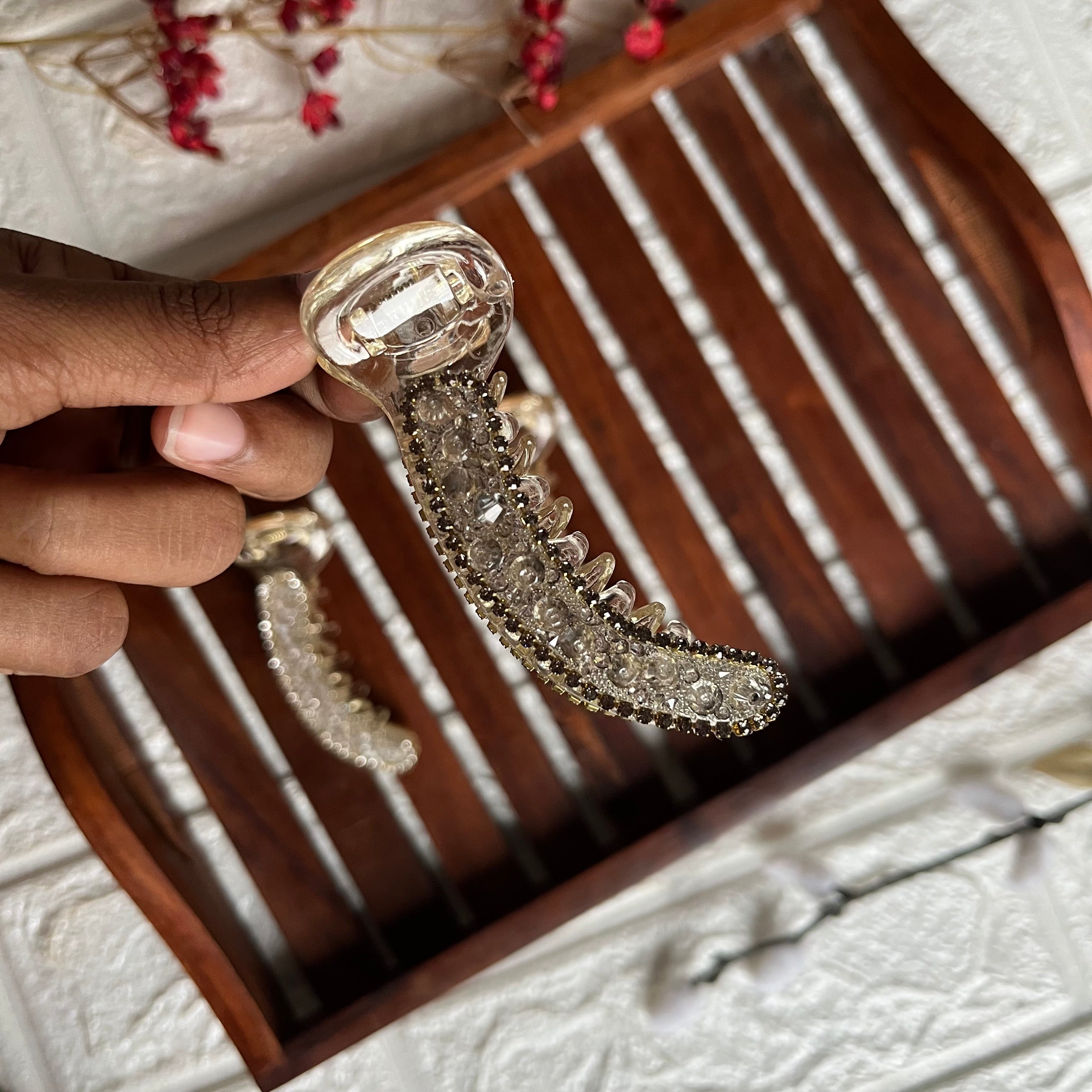 Crystal Banana Clip - M