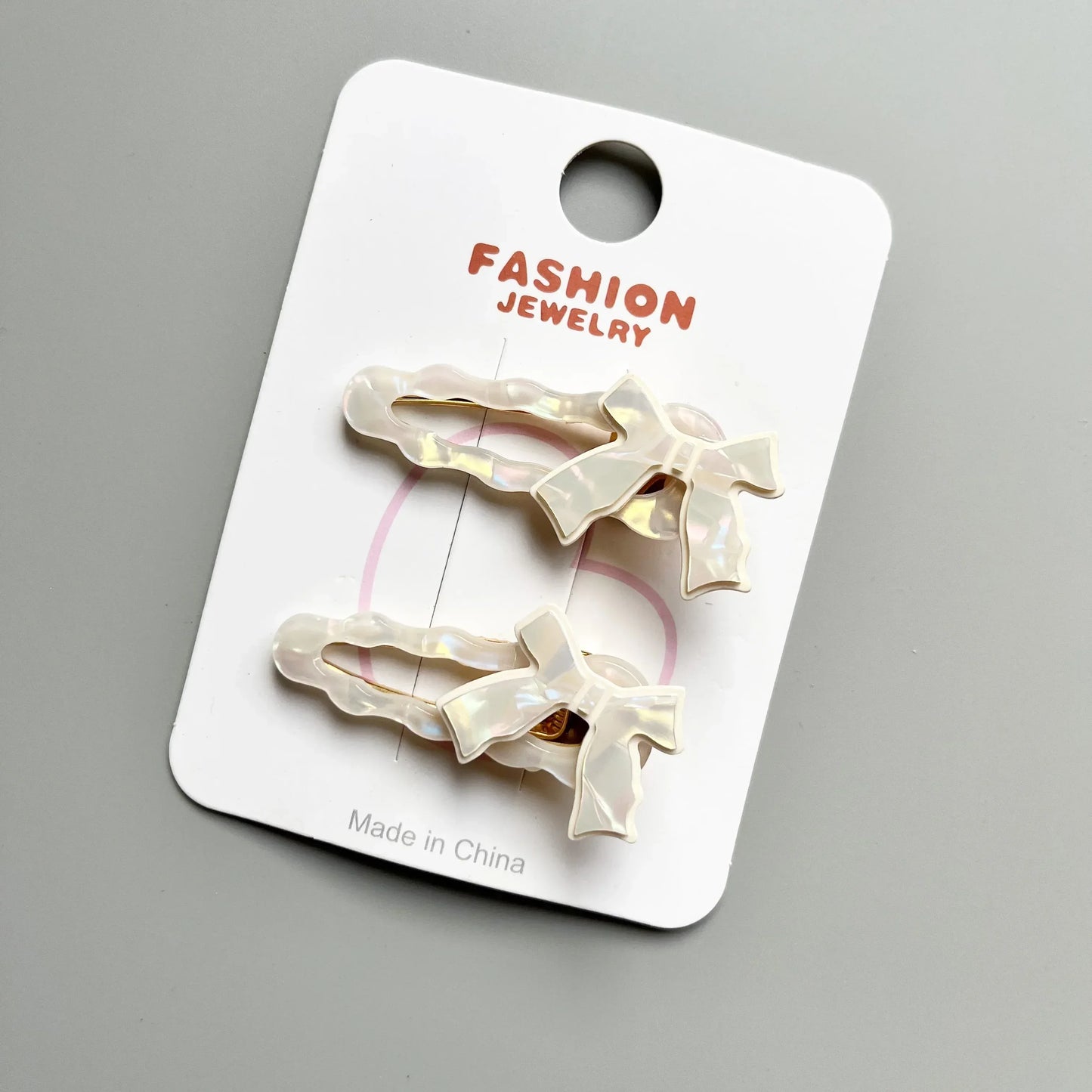 Elegant Bow Clips - Kaithogai