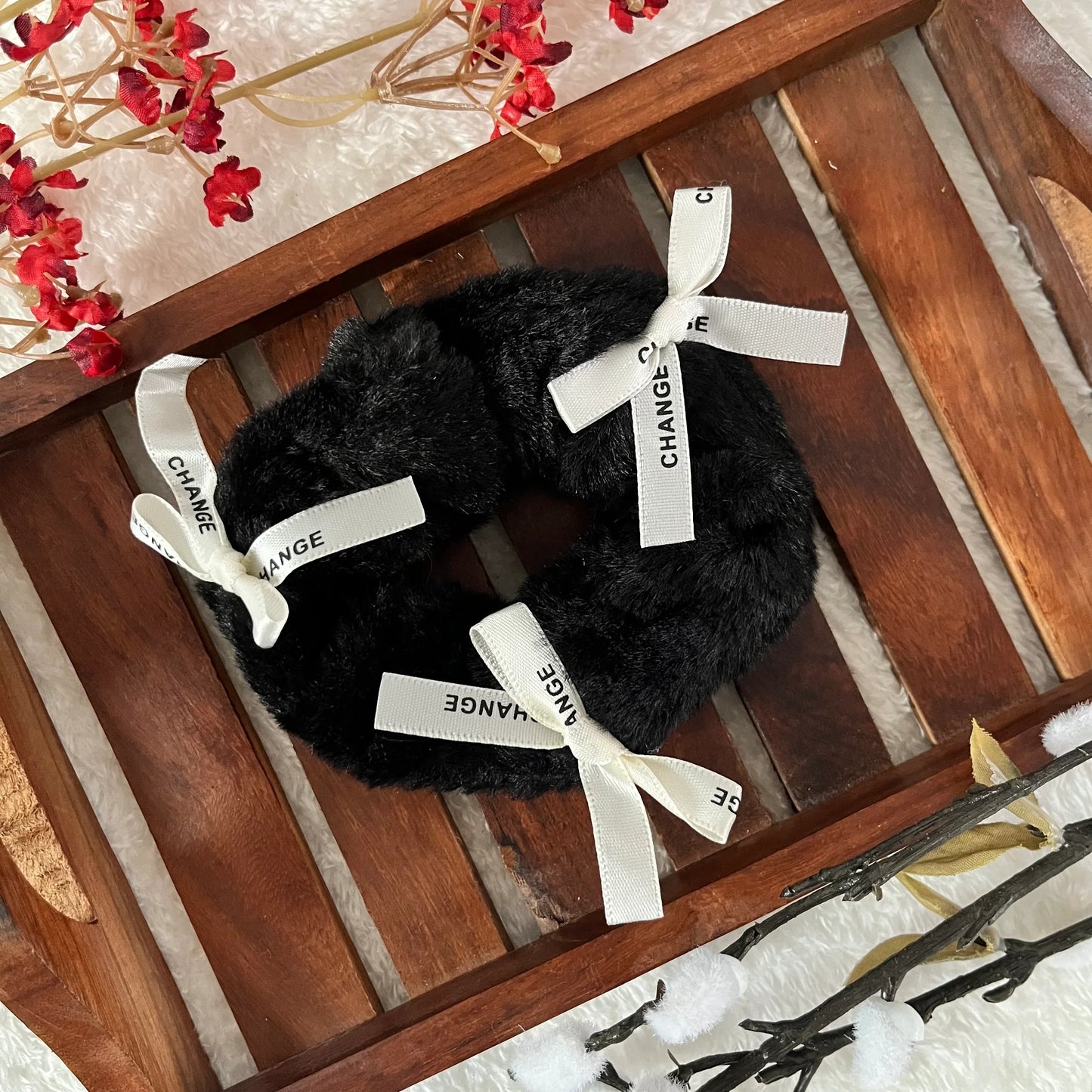 Soft Bow Scrunchie - Kaithogai