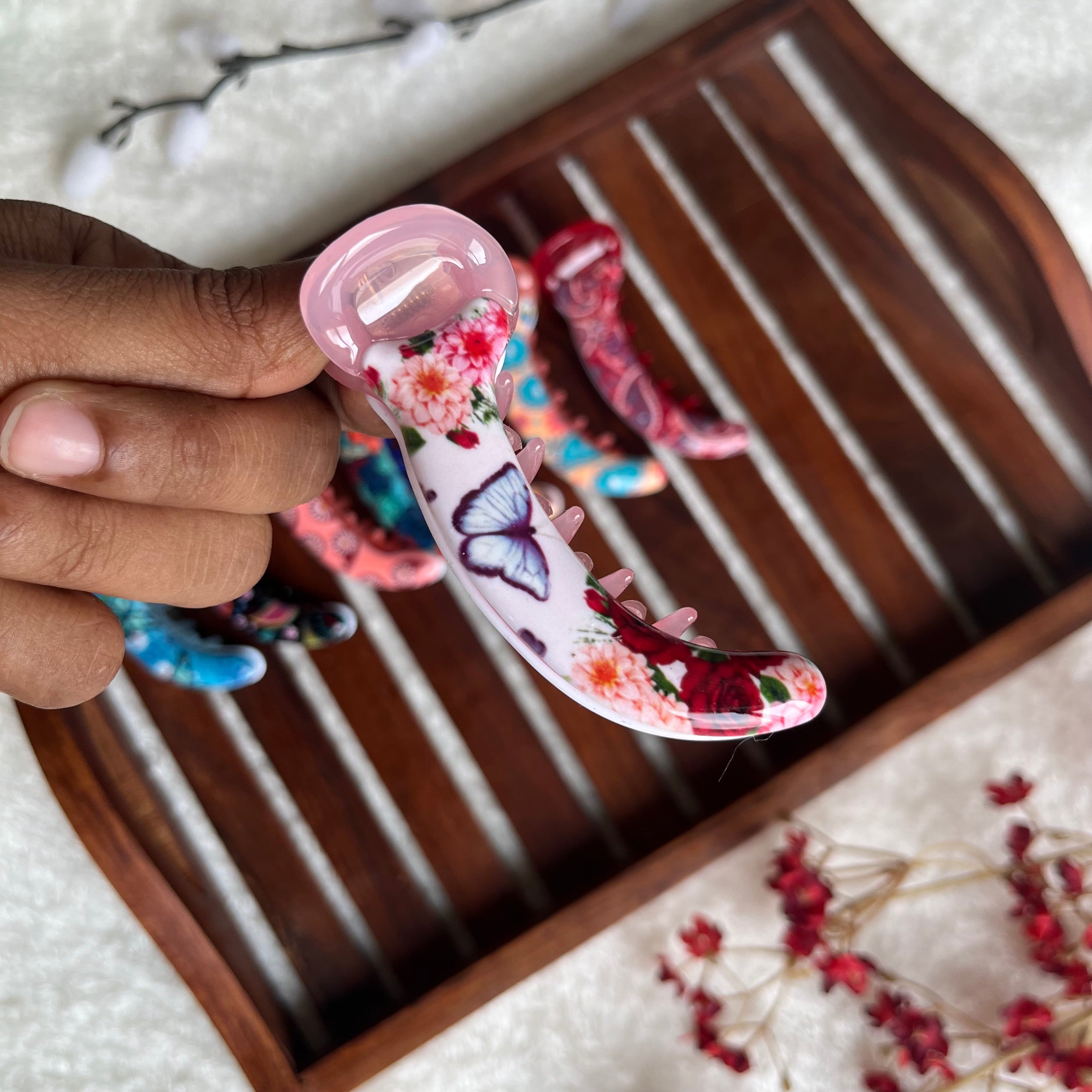 Printed Banana Clip - M