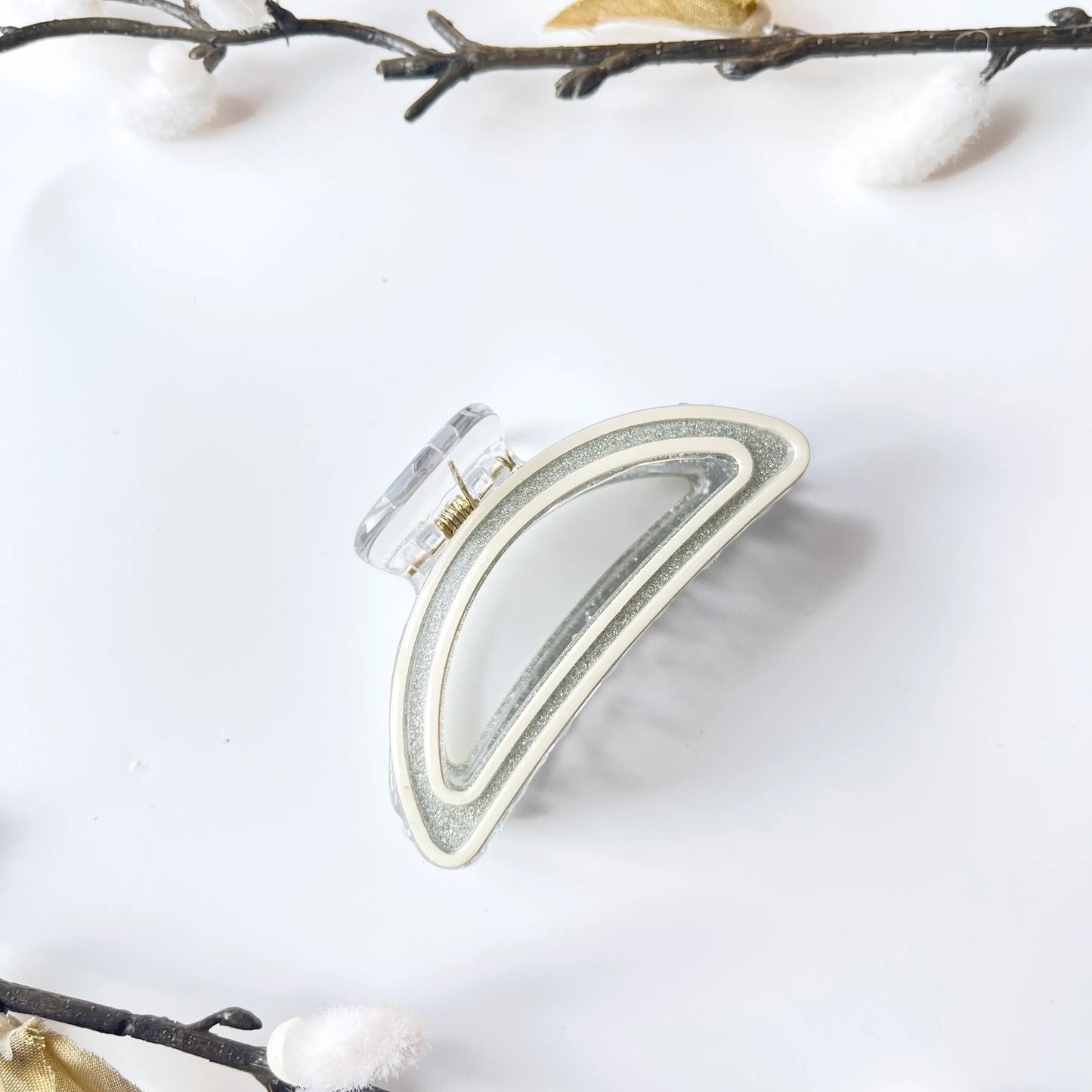 Luna Arc Claw White