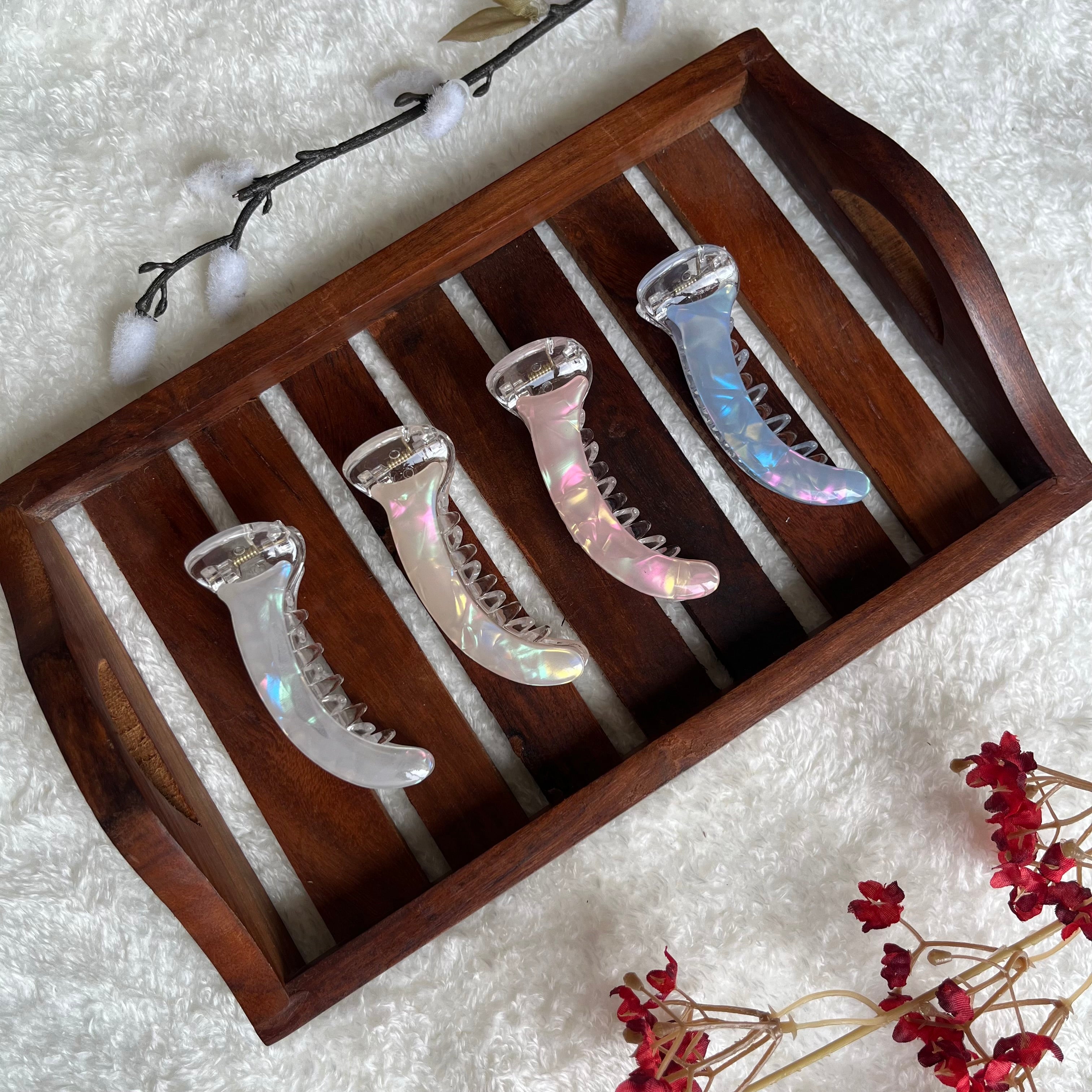 Holographic Banana Clip - M