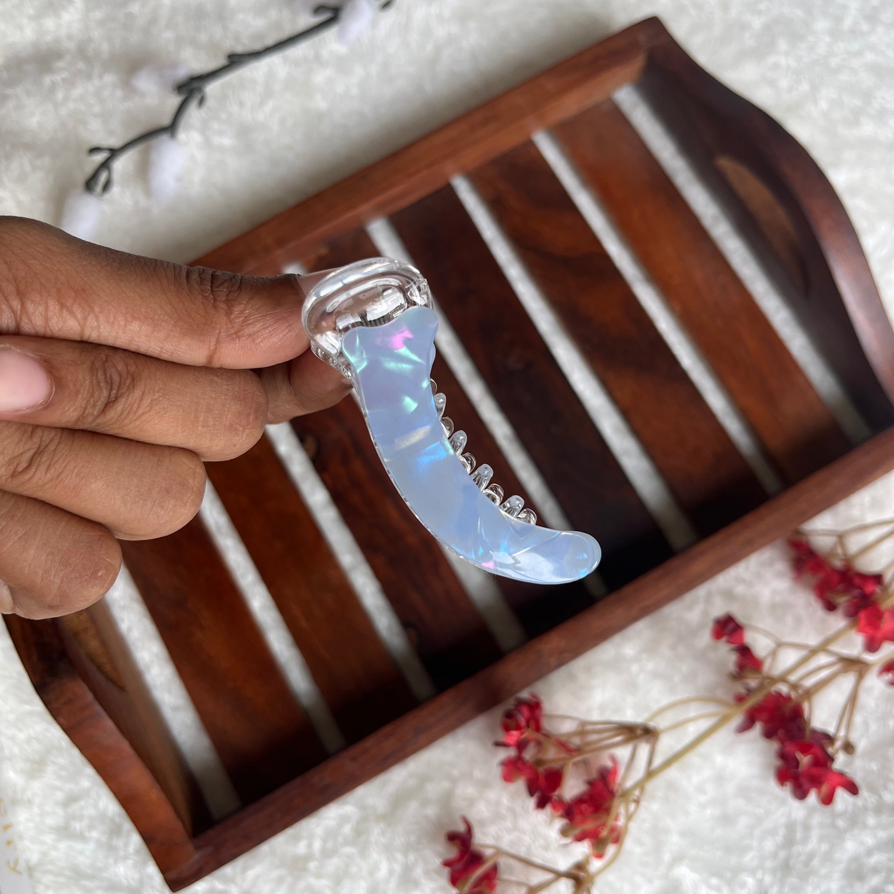 Holographic Banana Clip - S