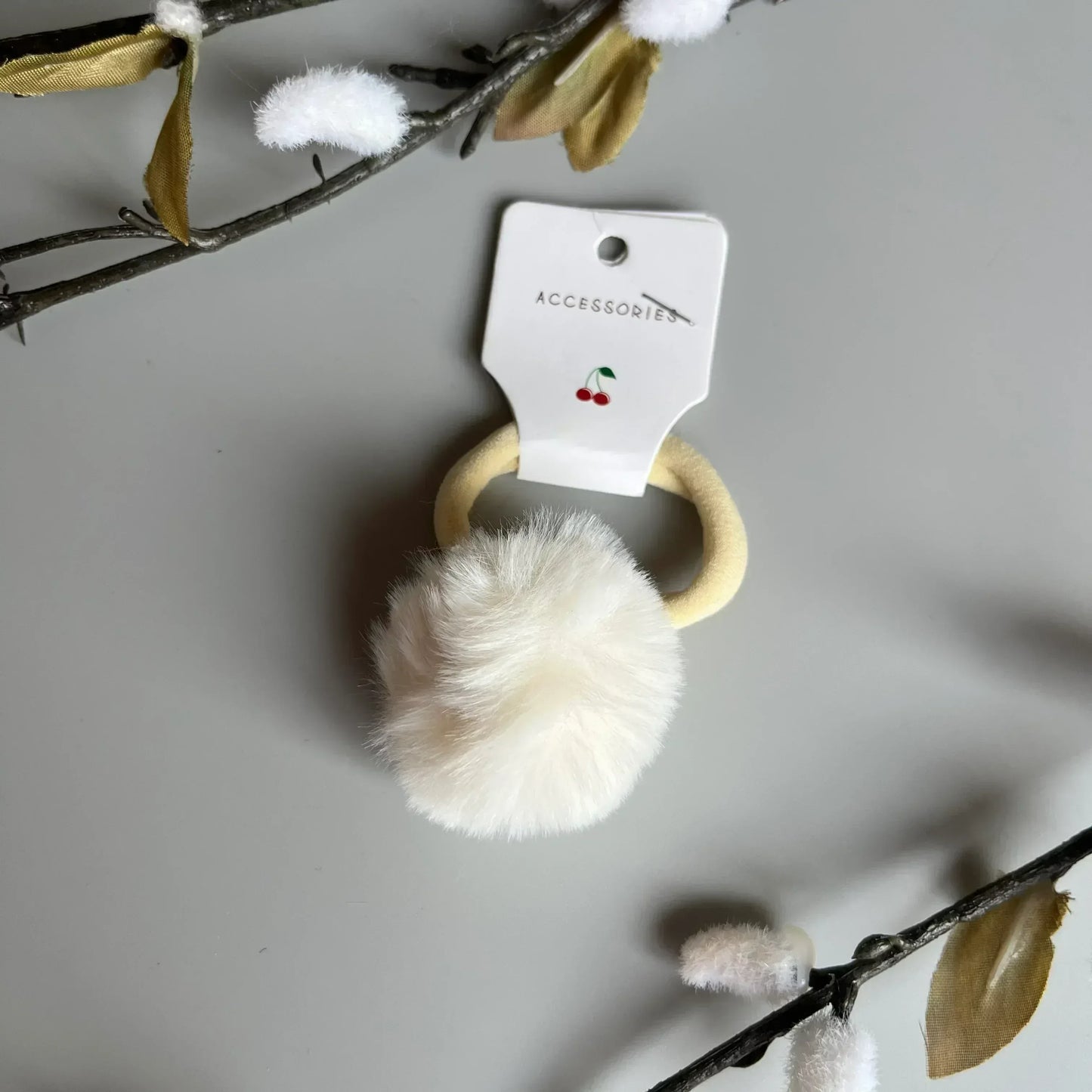 Fur Hair Tie - Kaithogai