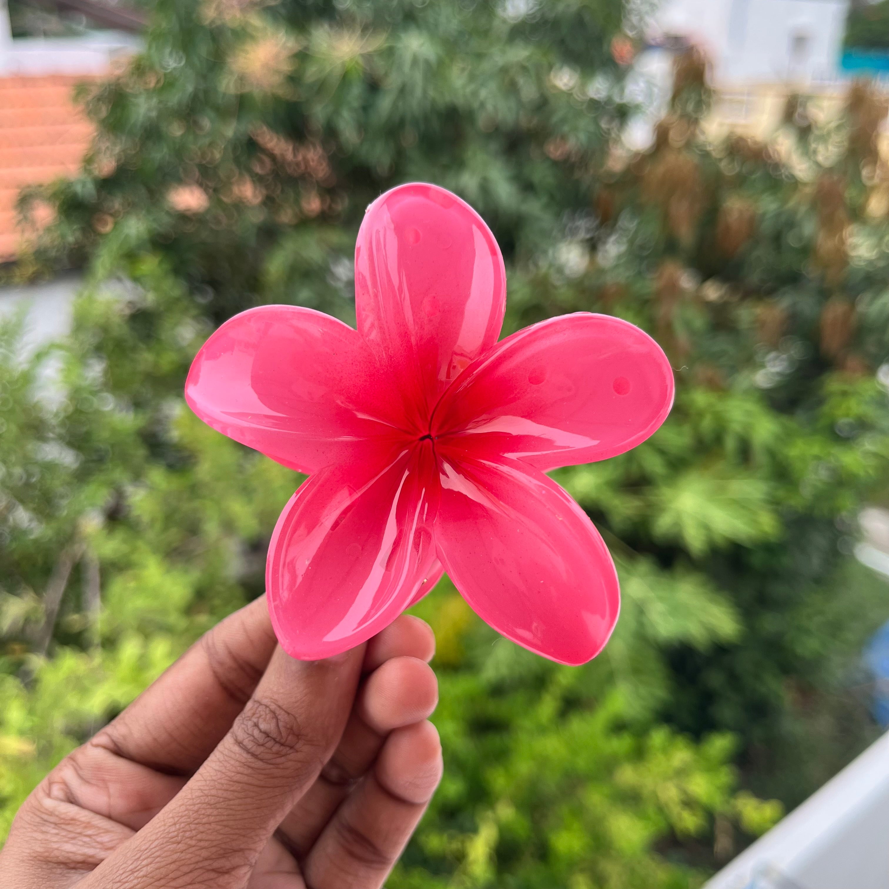 Flower Hair Claw - Large