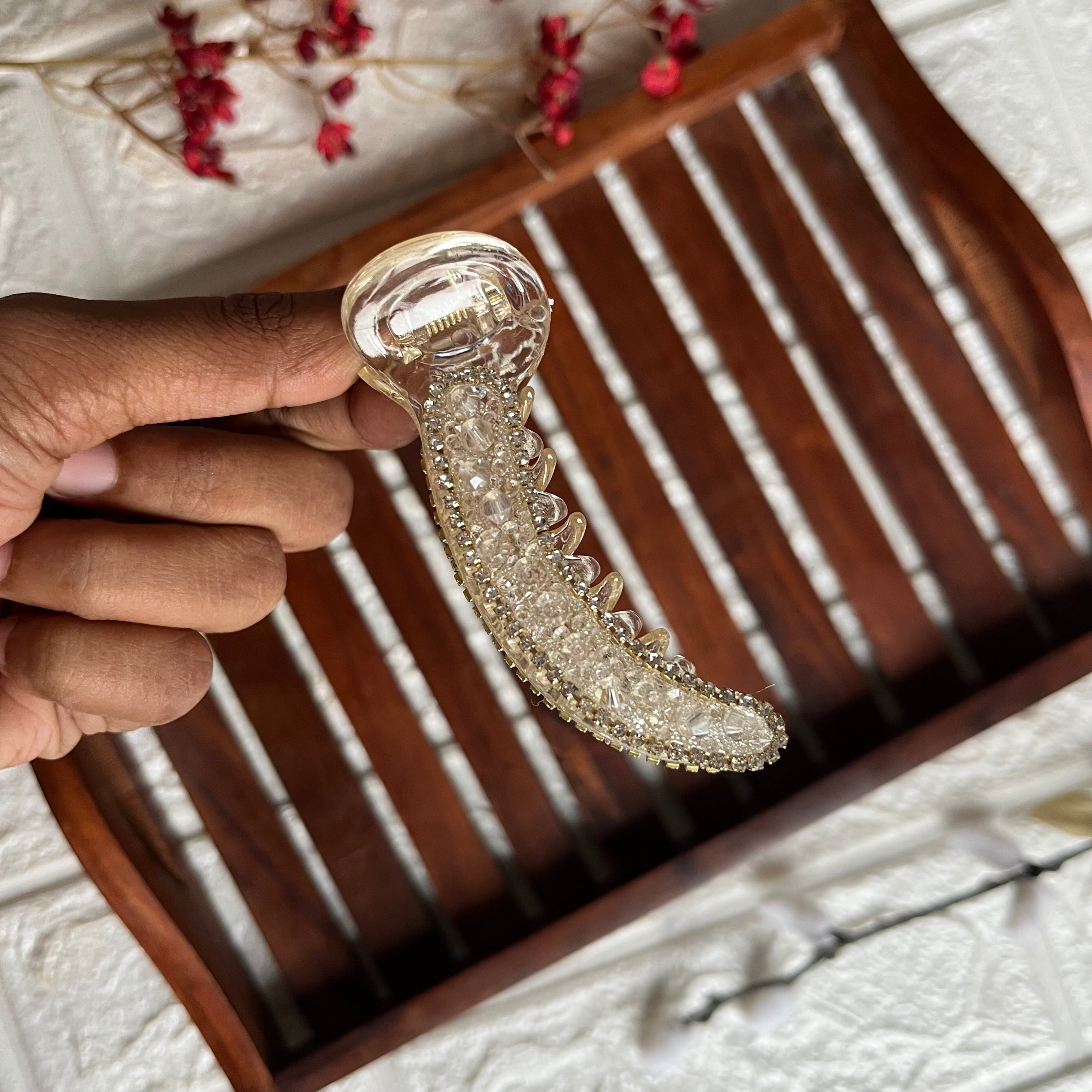 Crystal Banana Clip - M