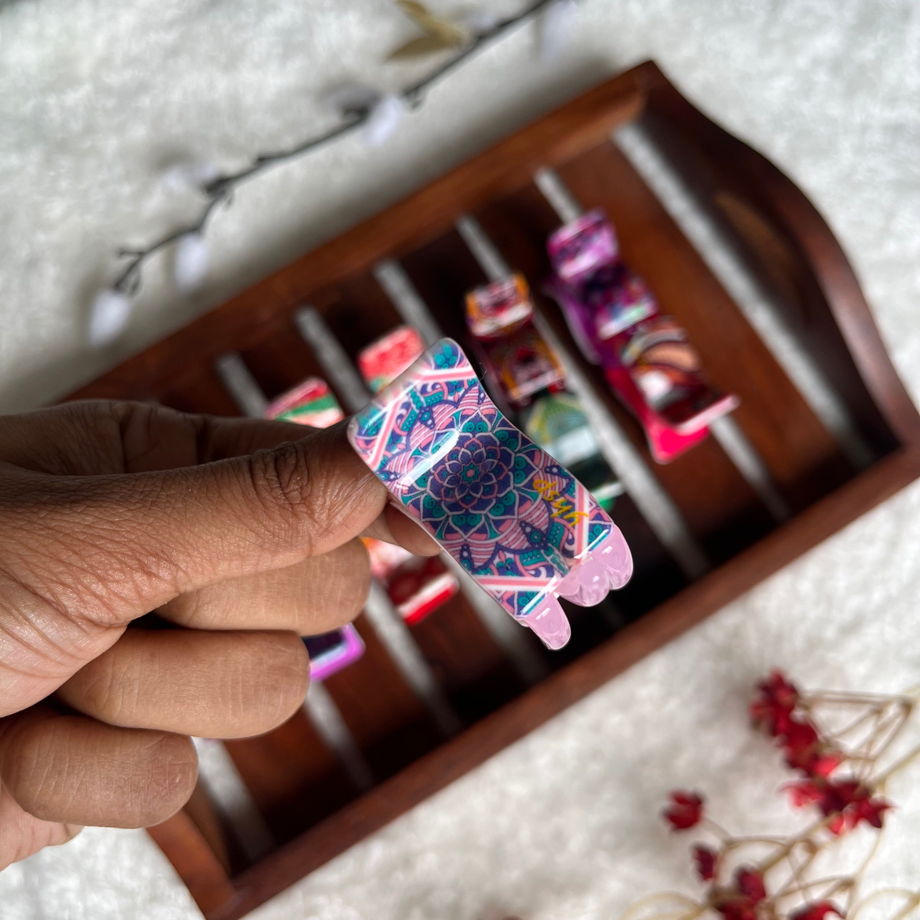 Printed Catch Clip - S