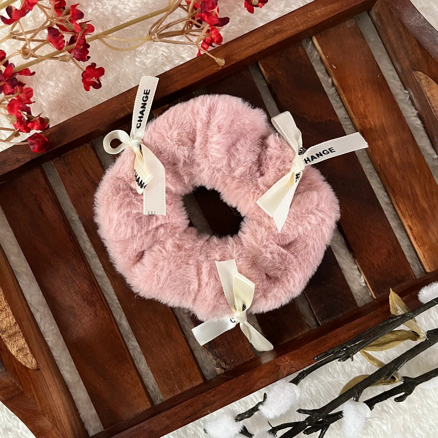 Soft Bow Scrunchie - Kaithogai