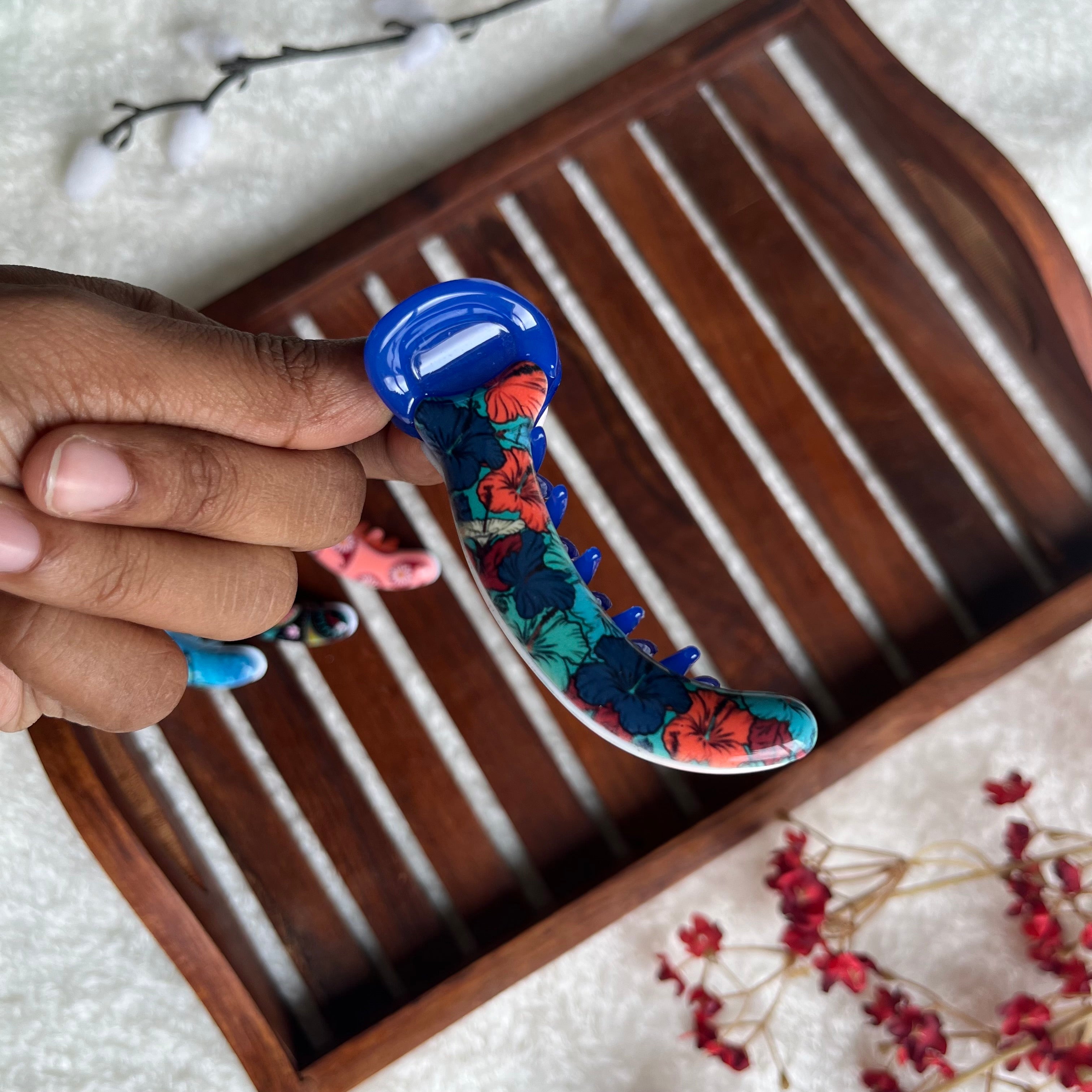 Printed Banana Clip - M