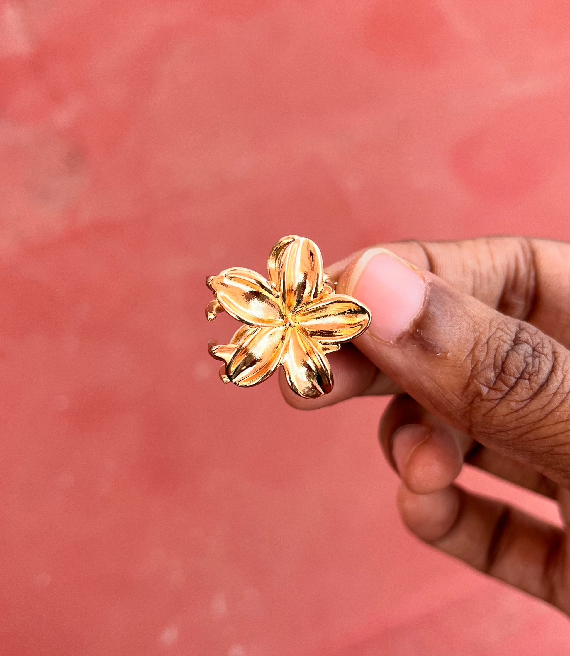 Metal Flower Claw - S