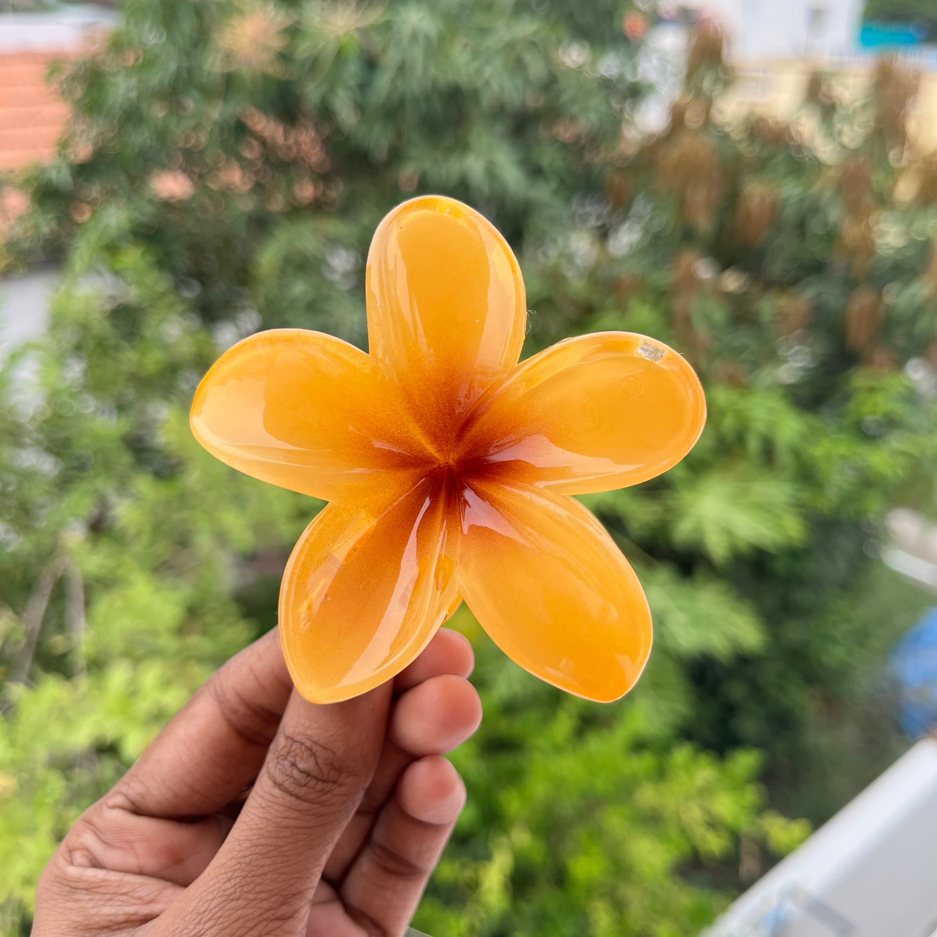 Flower Hair Claw - Large