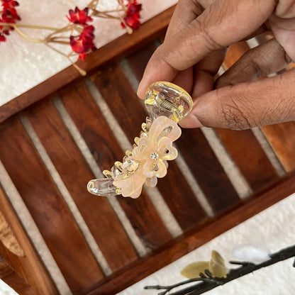 Garden Banana Clip (6cm) Gold