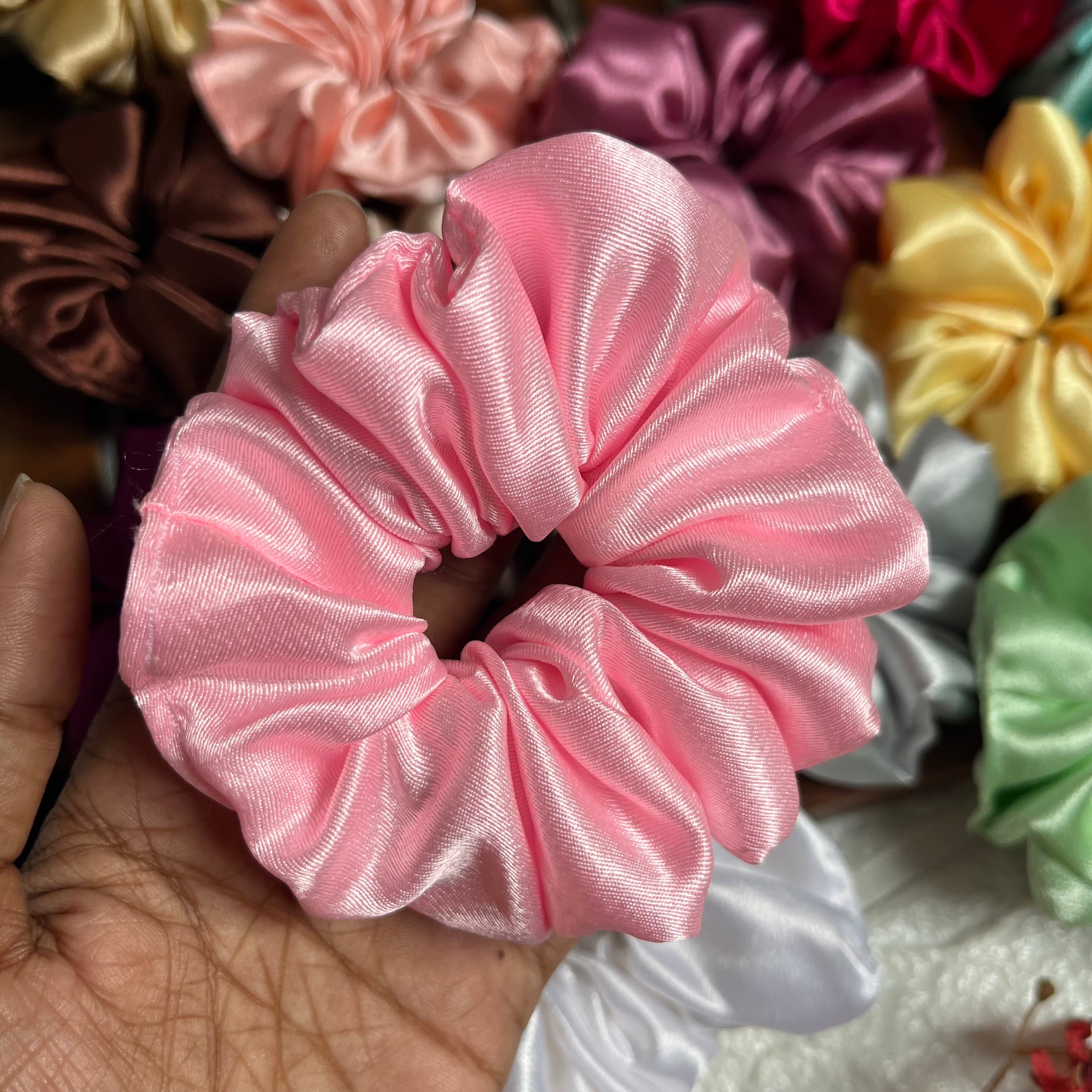 Premium Satin Scrunchie – Smooth & Shine