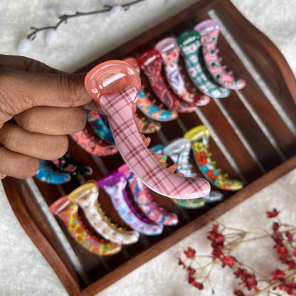 Printed Banana Clip - M - Kaithogai