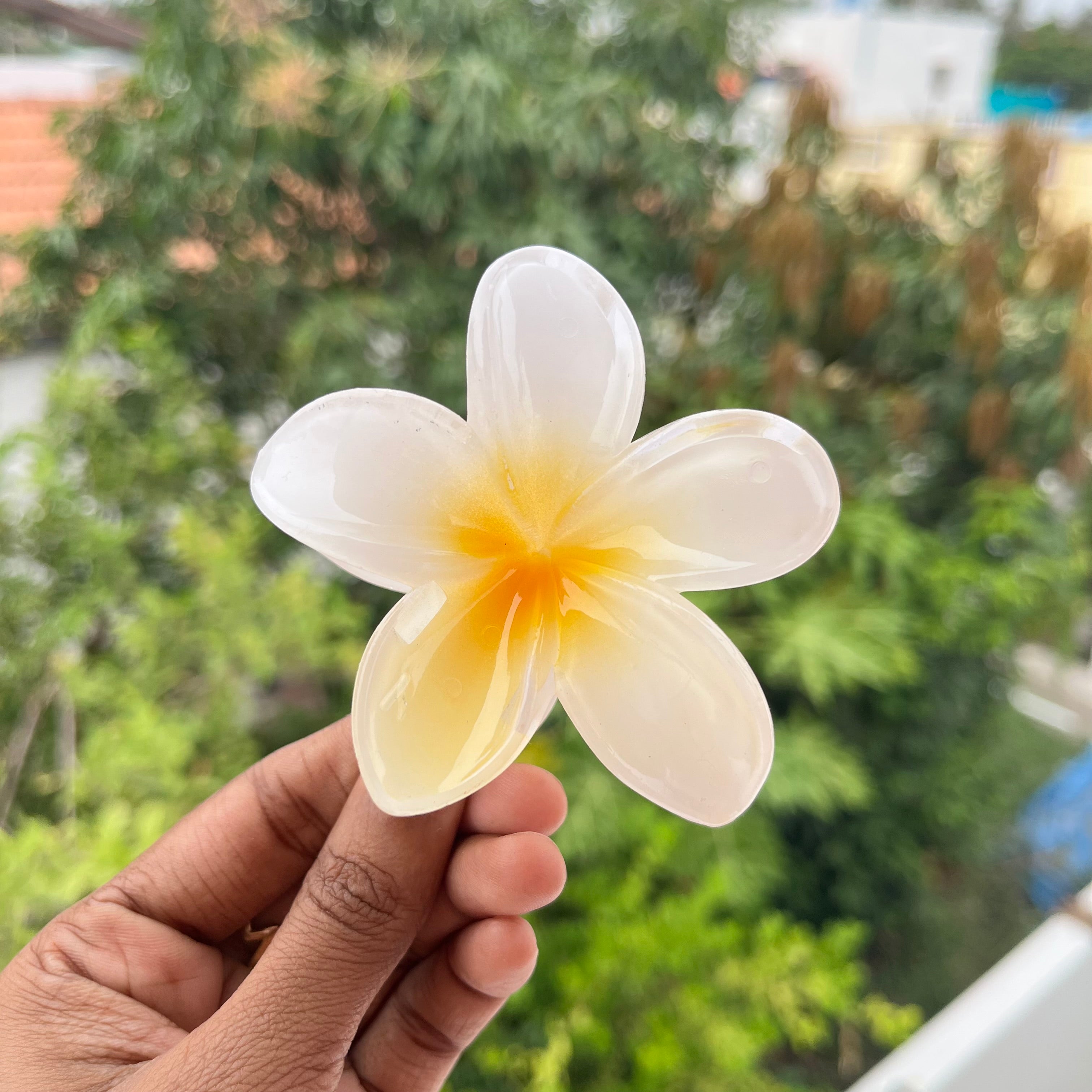 Flower Hair Claw - Large