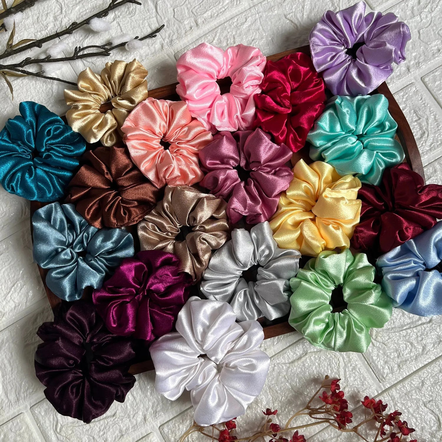 Satin Scrunchie – Smooth & Shine - Kaithogai