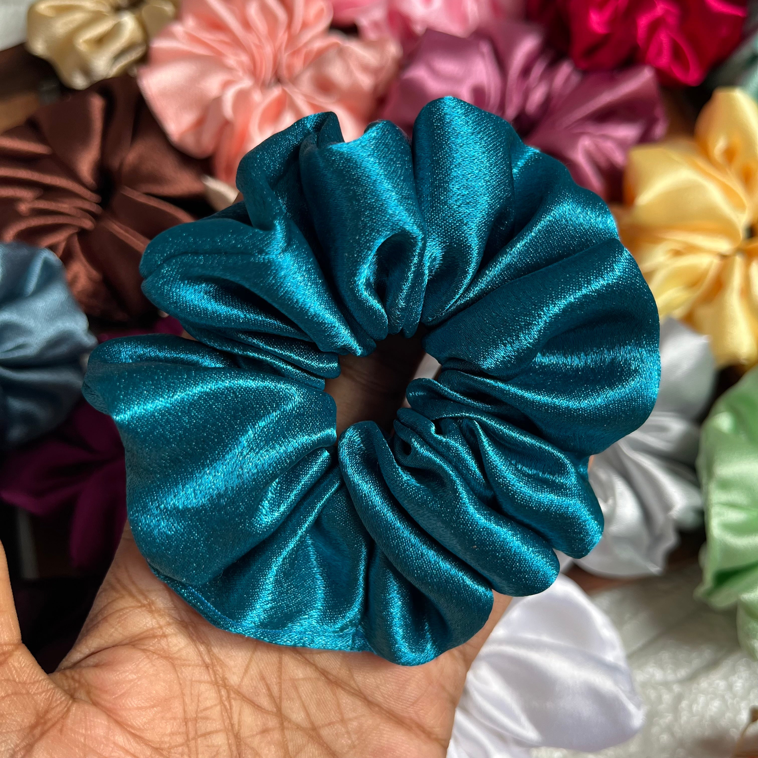 Premium Satin Scrunchie – Smooth & Shine