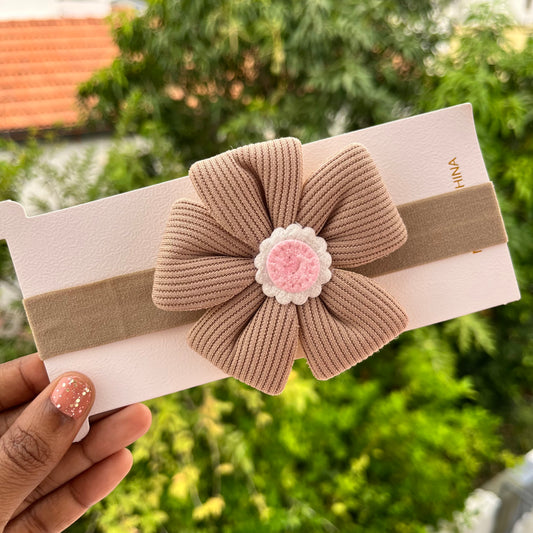 Cozy Flower Headband