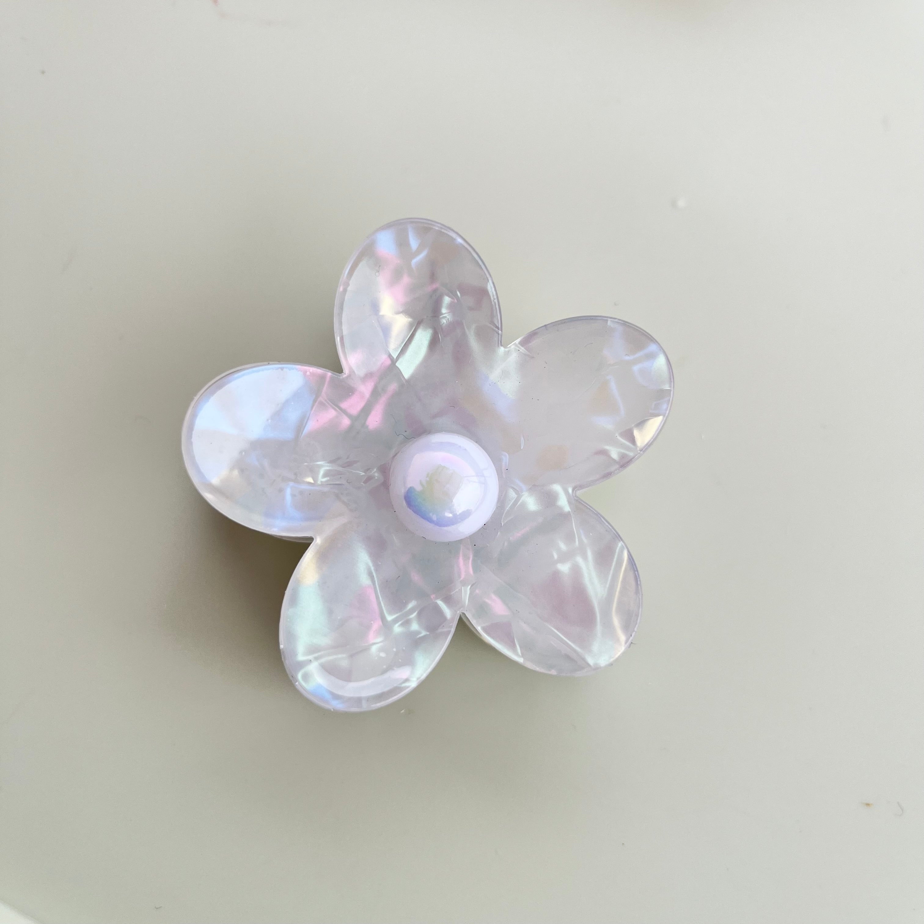 Korean Hair Claw - Flower