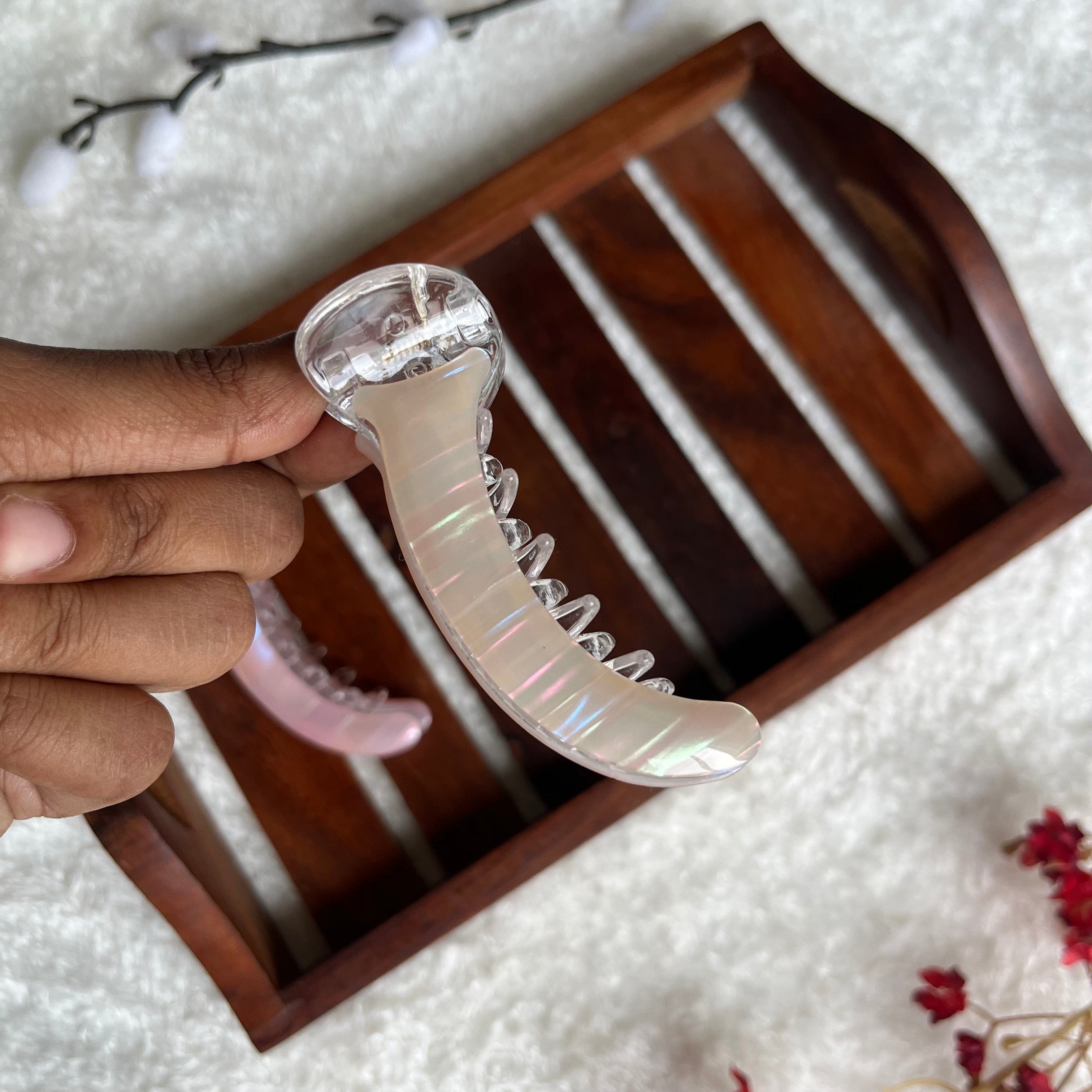 Stripe Banana Clip - M