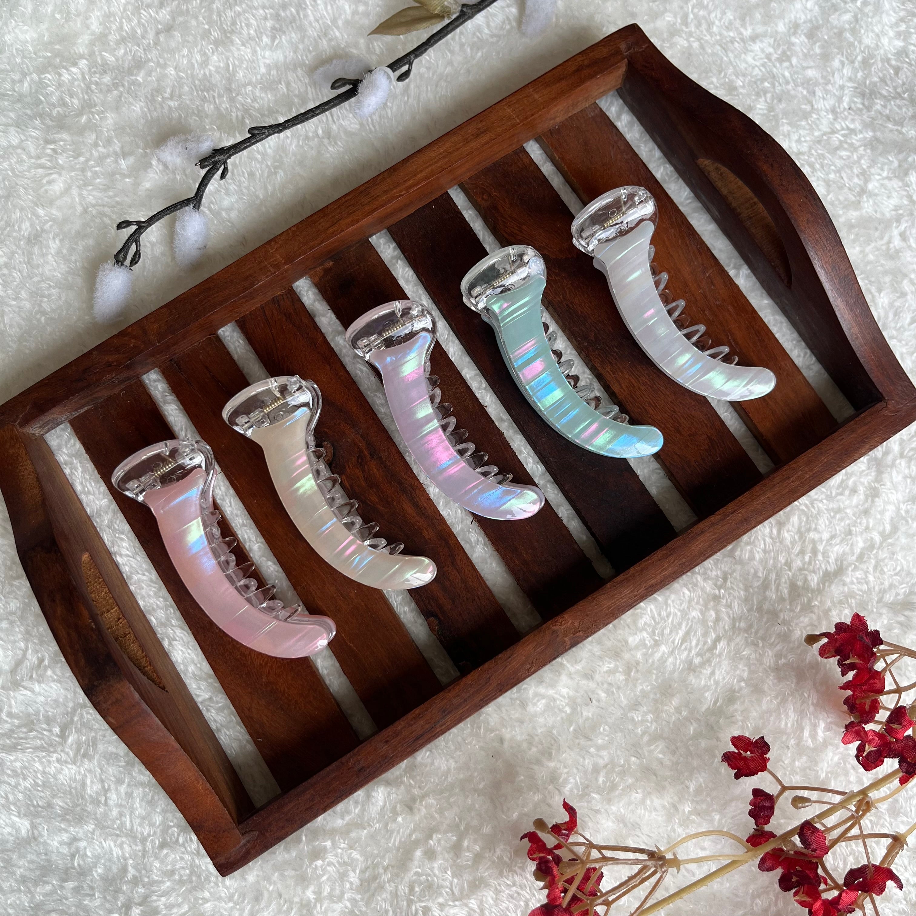 Stripe Banana Clip - M