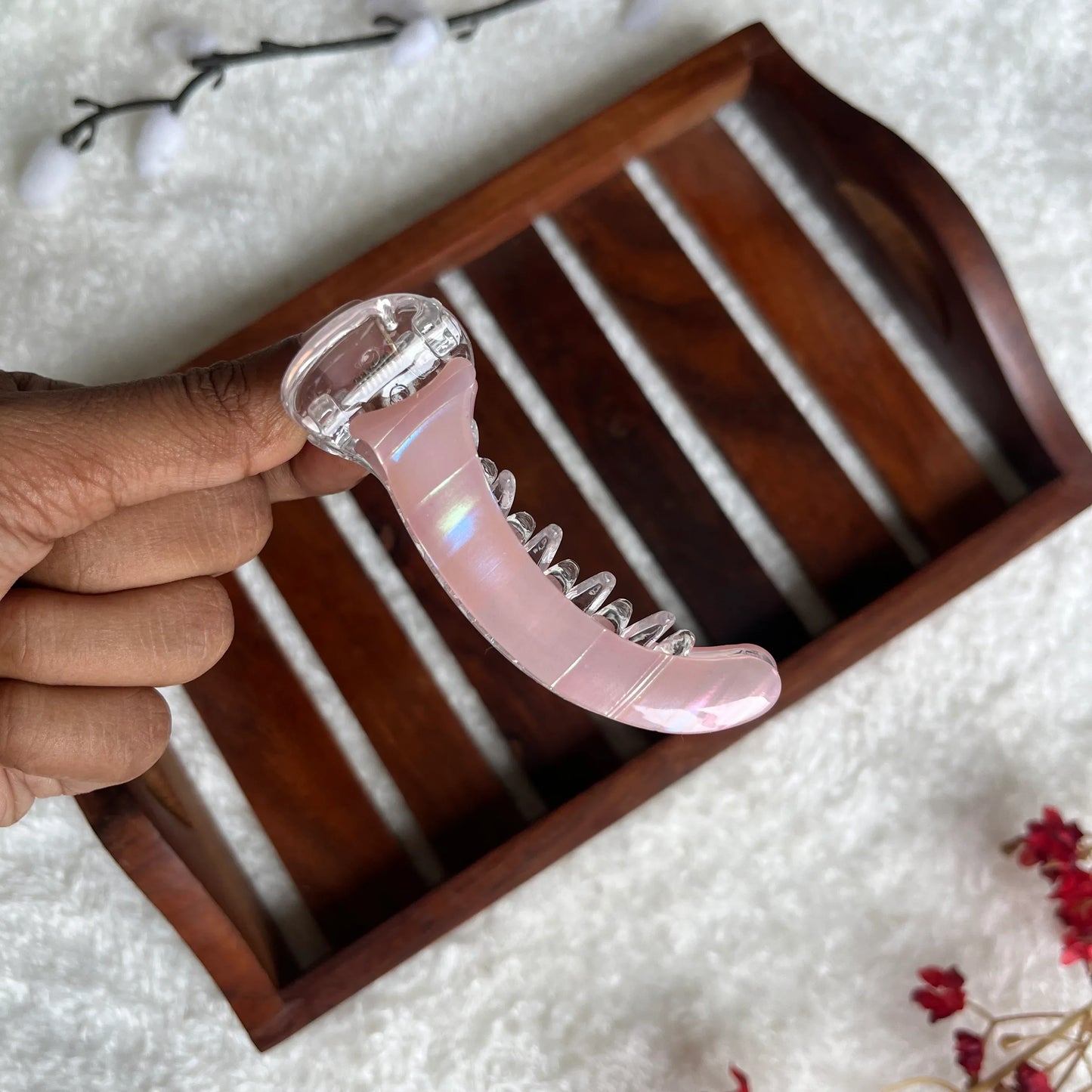 Stripe Banana Clip - M - Kaithogai