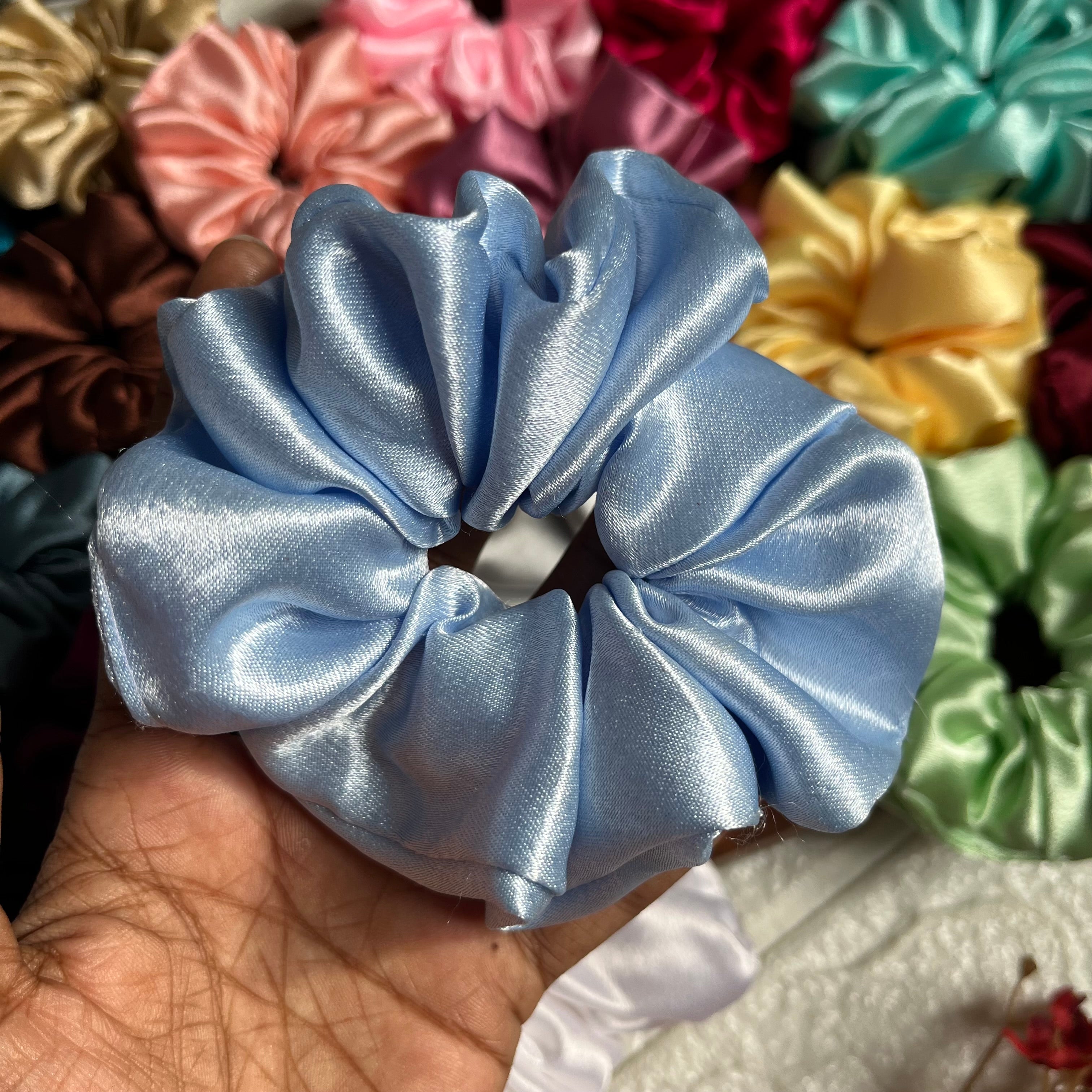 Premium Satin Scrunchie – Smooth & Shine