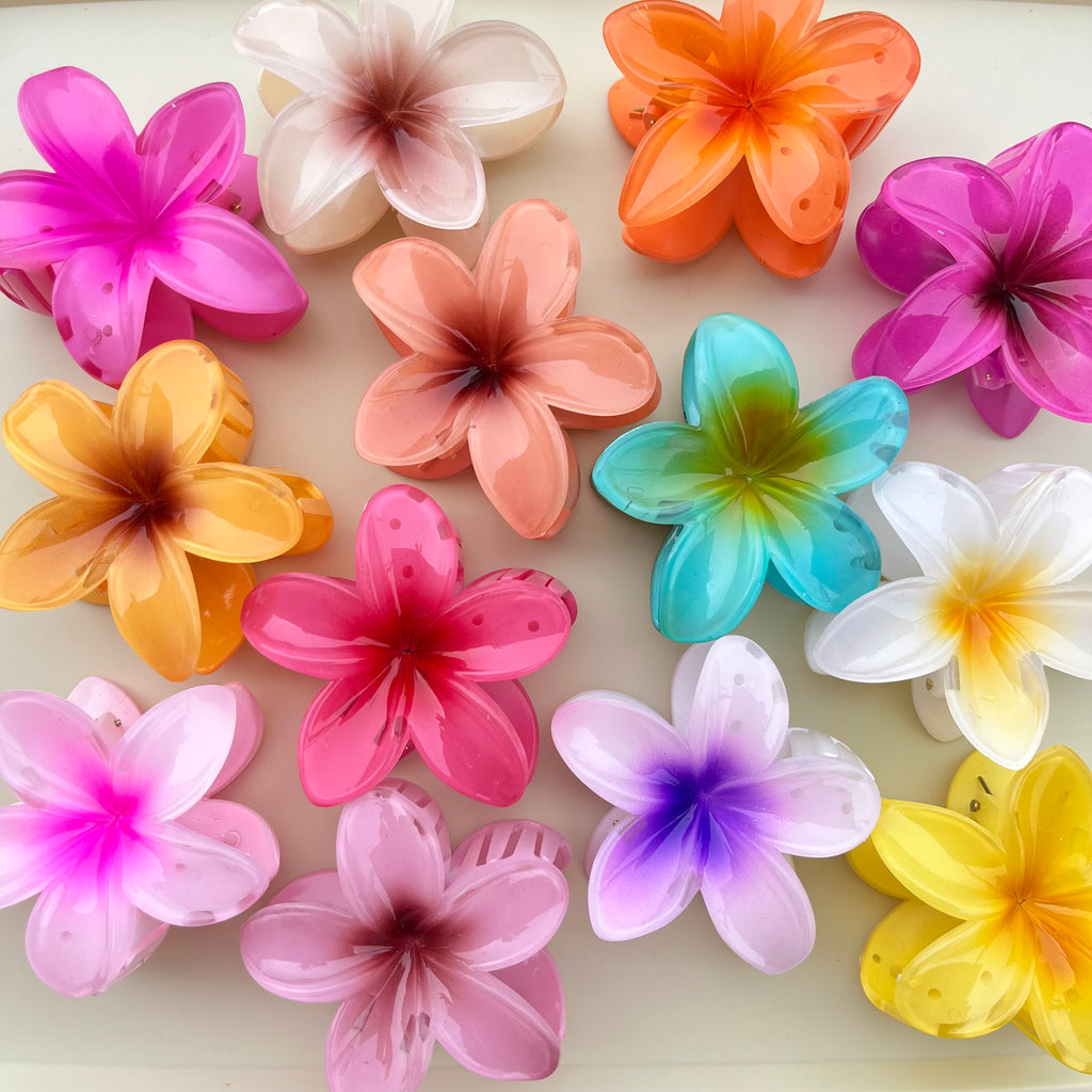 Flower Hair Claw - Large