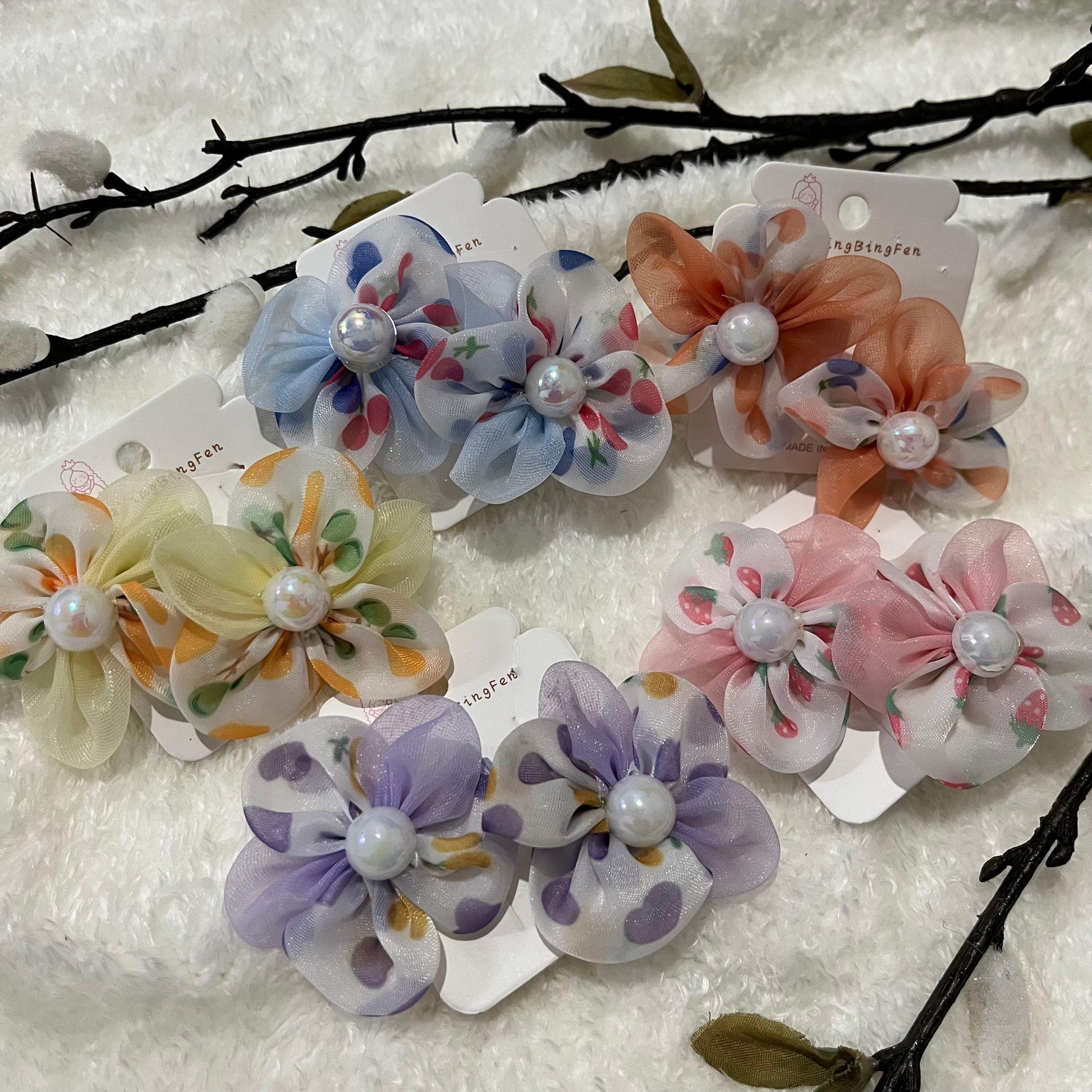 Petal Pearl Clip - Kaithogai